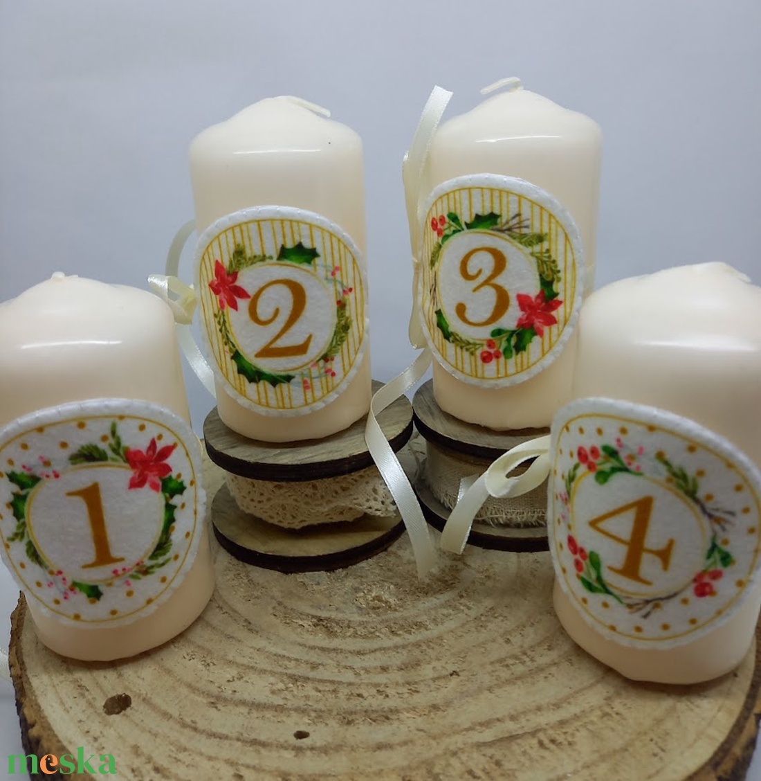 Adventi koszorú számok + GYERTYA NÉLKÜL! - karácsony - adventi díszek - adventi koszorú - Meska.hu Adventi koszorú számok + GYERTYA NÉLKÜL! - karácsony - adventi díszek - adventi koszorú - Meska.hu