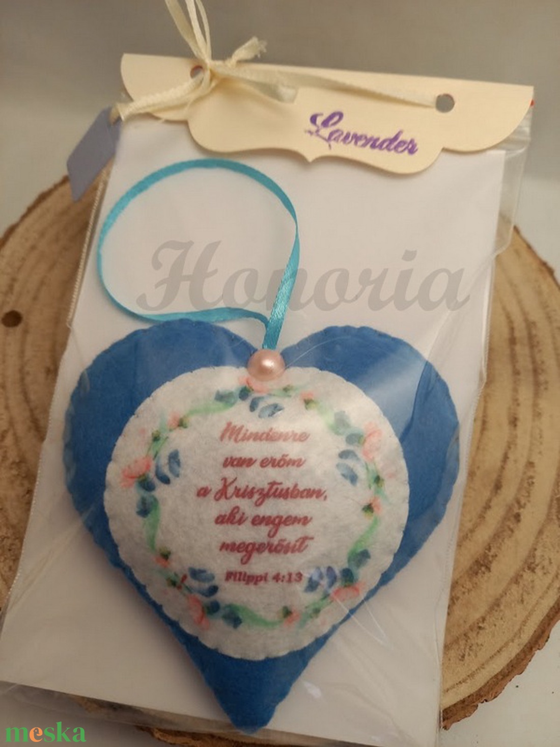 Levendulás szív-Keresztény igével- Filippi 4:13 - otthon & életmód - gyertya, illat, aroma - illatzsák - Meska.hu Levendulás szív-Keresztény igével- Filippi 4:13 - otthon & életmód - gyertya, illat, aroma - illatzsák - Meska.hu