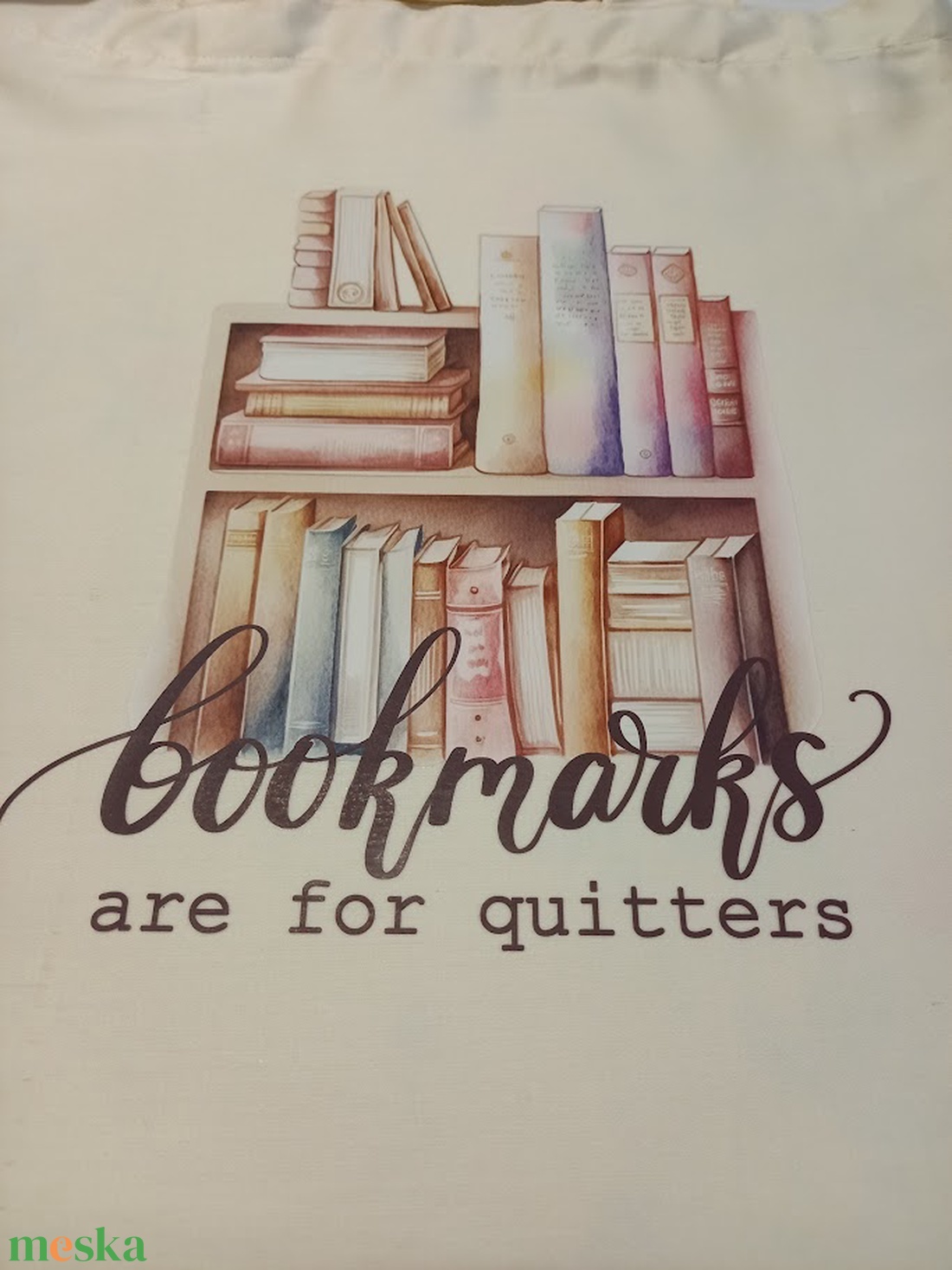 Könyvmolyoknak vászon szatyor-Bookmarks are for quitters... - táska & tok - bevásárlás & shopper táska - shopper, textiltáska, szatyor - Meska.hu Könyvmolyoknak vászon szatyor-Bookmarks are for quitters... - táska & tok - bevásárlás & shopper táska - shopper, textiltáska, szatyor - Meska.hu