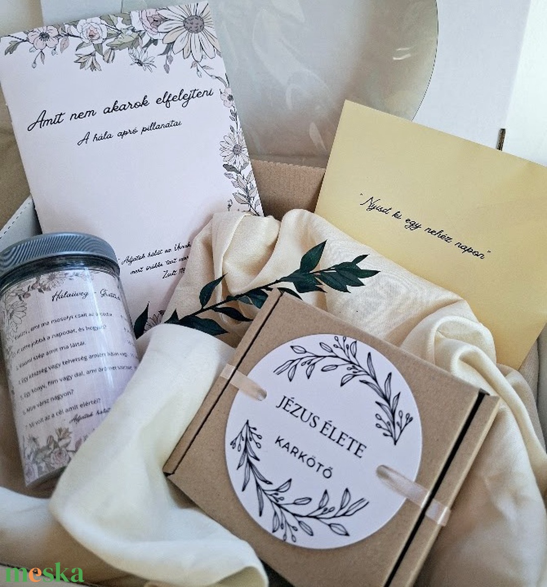 Hála Box- Amit nem akarok elfelejteni-keresztény ajándék - otthon & életmód - vallás - kereszt - Meska.hu