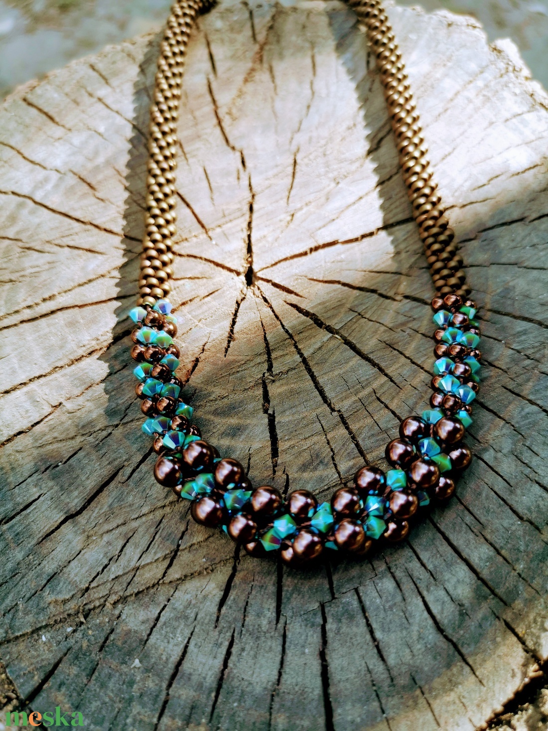 Nyaklánc swarovski biconokkal - ékszer - nyaklánc - statement nyaklánc - Meska.hu Nyaklánc swarovski biconokkal - ékszer - nyaklánc - statement nyaklánc - Meska.hu