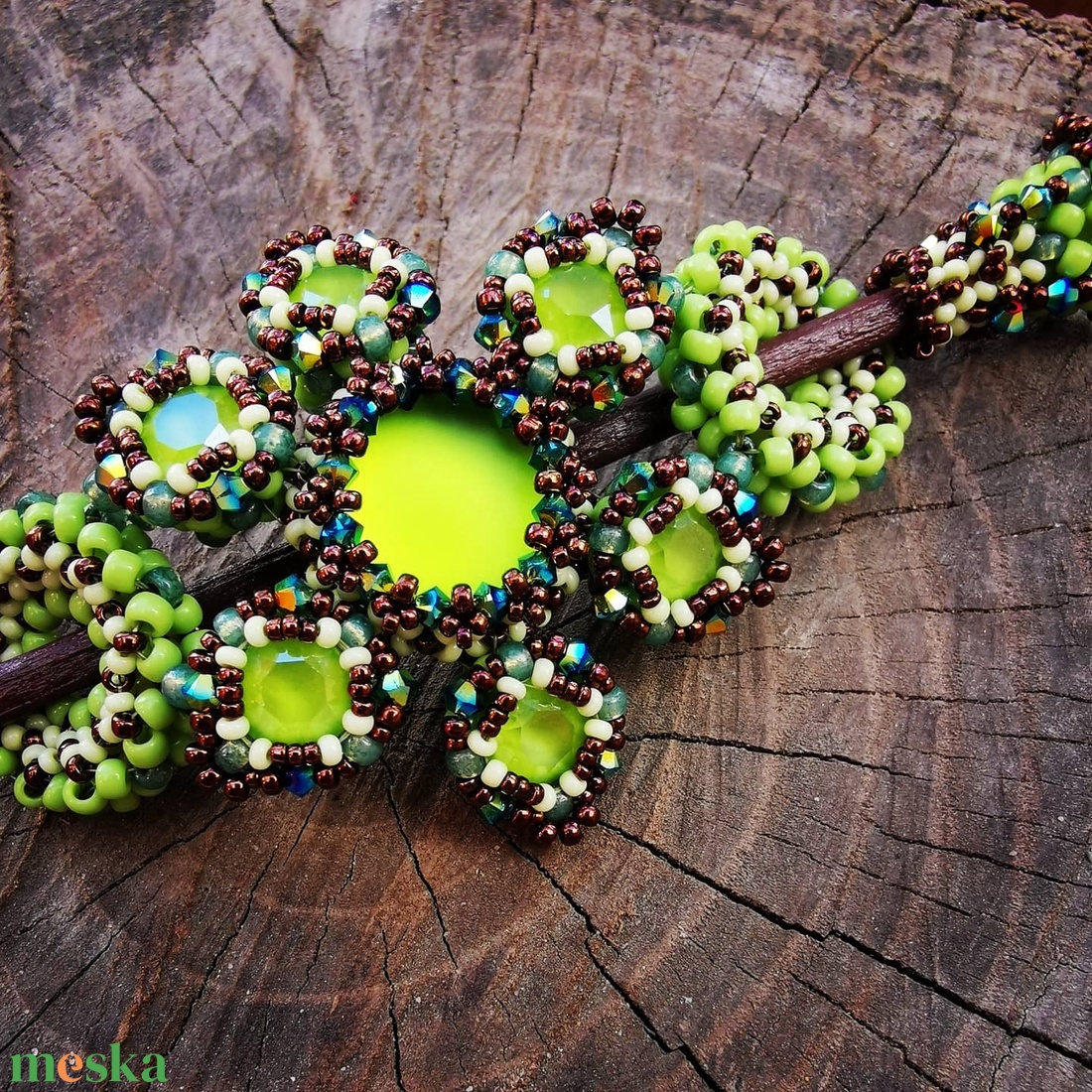 Csupa swarovski hajcsat - ékszer - kitűző és bross - Meska.hu Csupa swarovski hajcsat - ékszer - kitűző és bross - Meska.hu