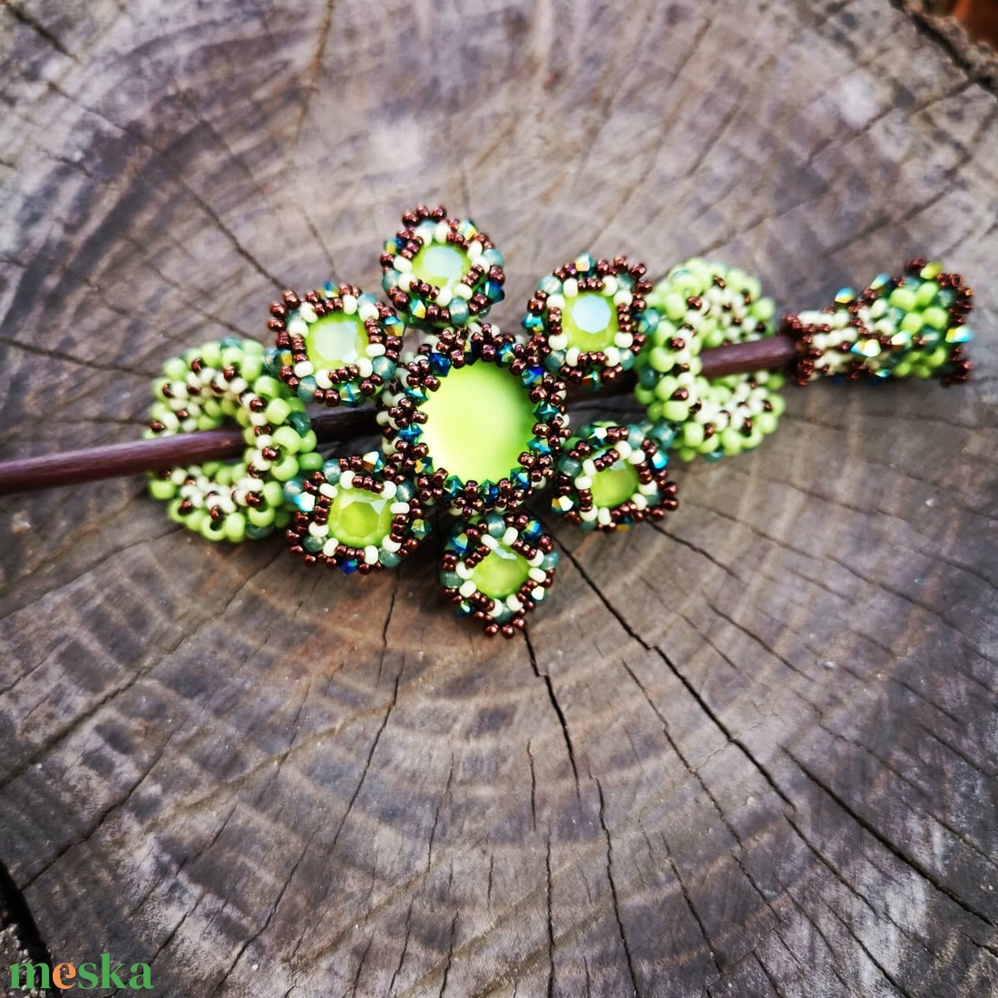 Csupa swarovski hajcsat - ékszer - kitűző és bross - Meska.hu Csupa swarovski hajcsat - ékszer - kitűző és bross - Meska.hu