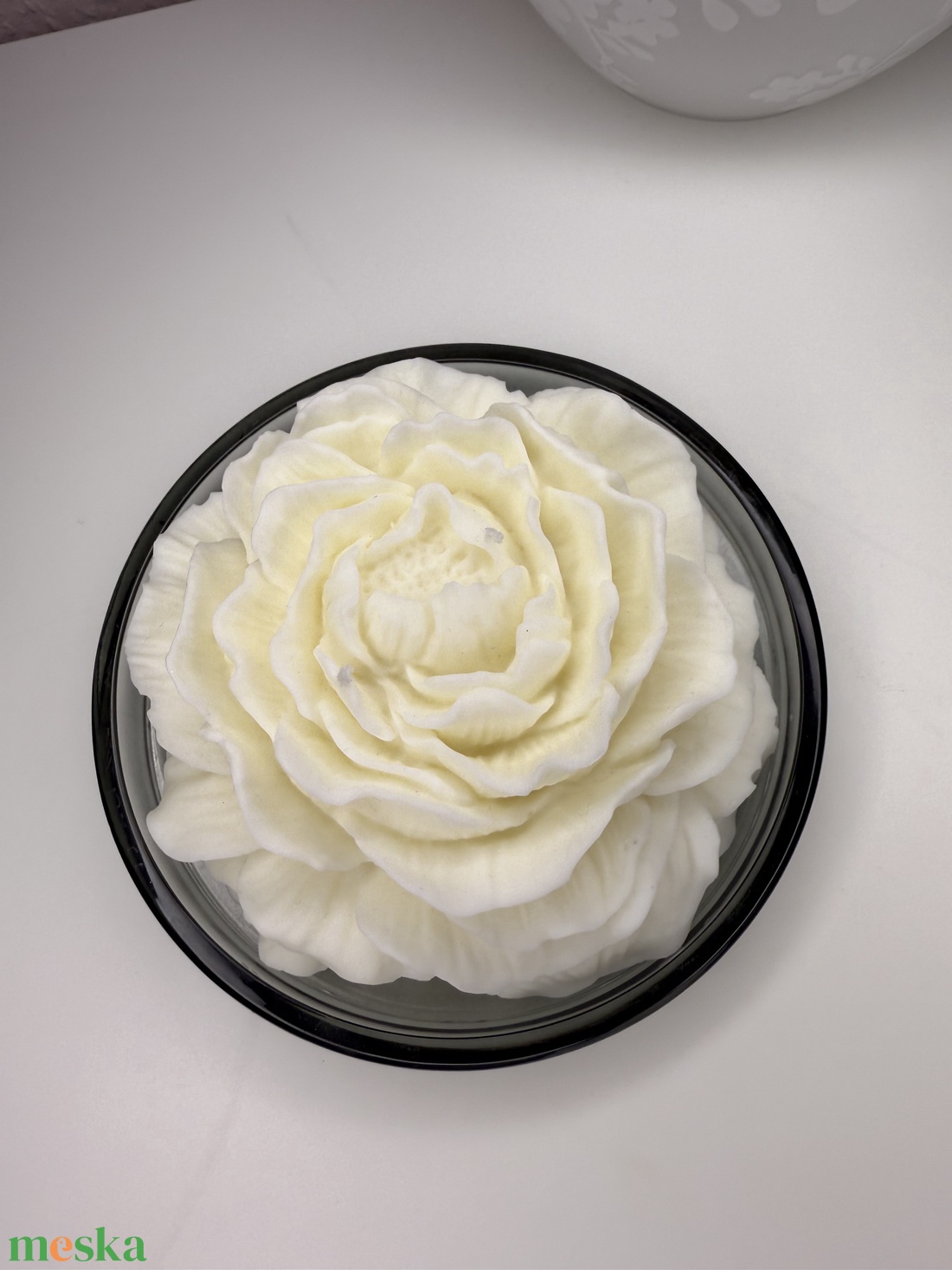 Óriás peony virág üveg tálon - otthon & életmód - gyertya, illat, aroma - illatviasz - Meska.hu Óriás peony virág üveg tálon - otthon & életmód - gyertya, illat, aroma - illatviasz - Meska.hu
