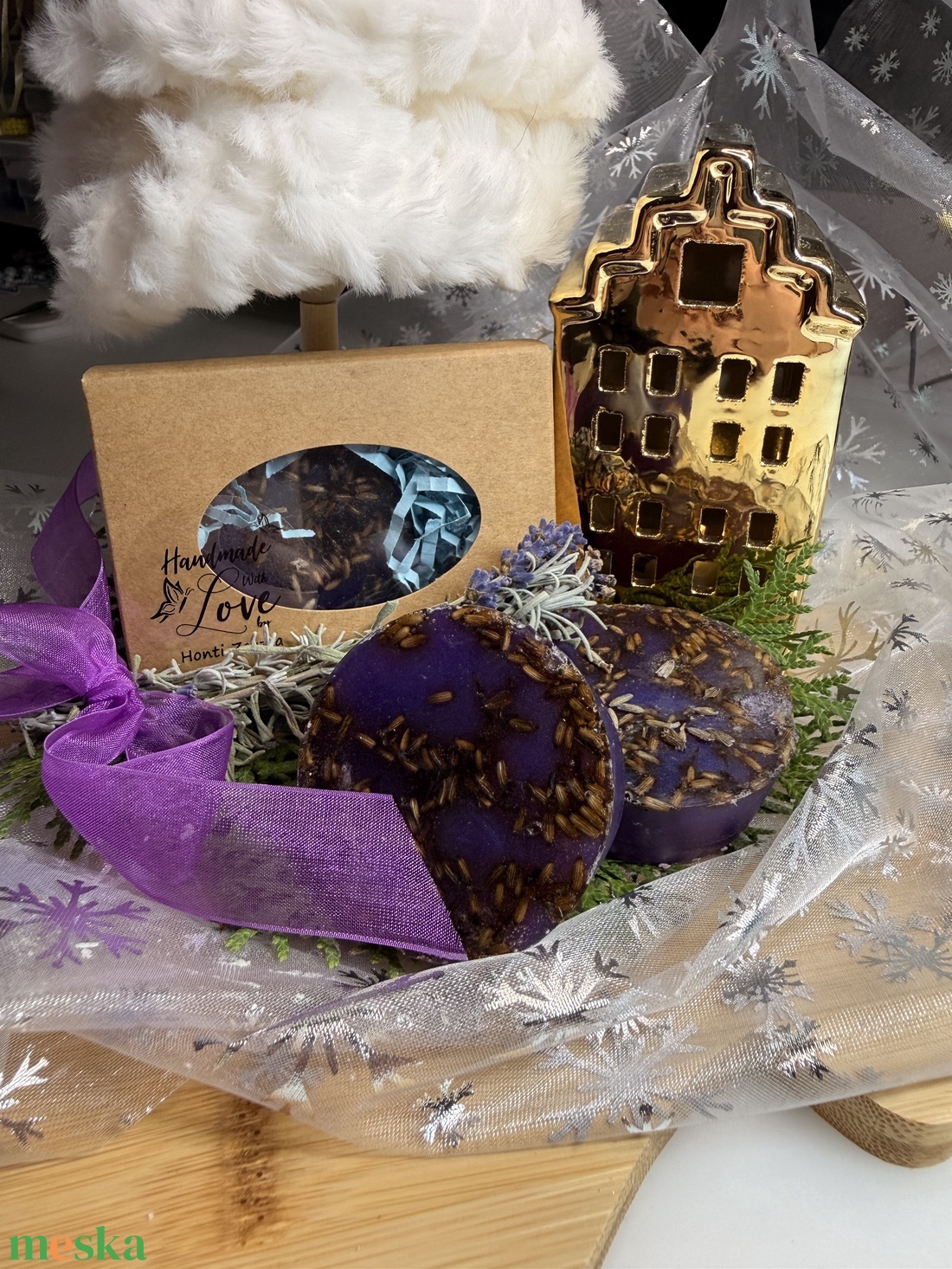 Levendulás szappan - szépségápolás - szappan & fürdés - kézműves szappan - Meska.hu