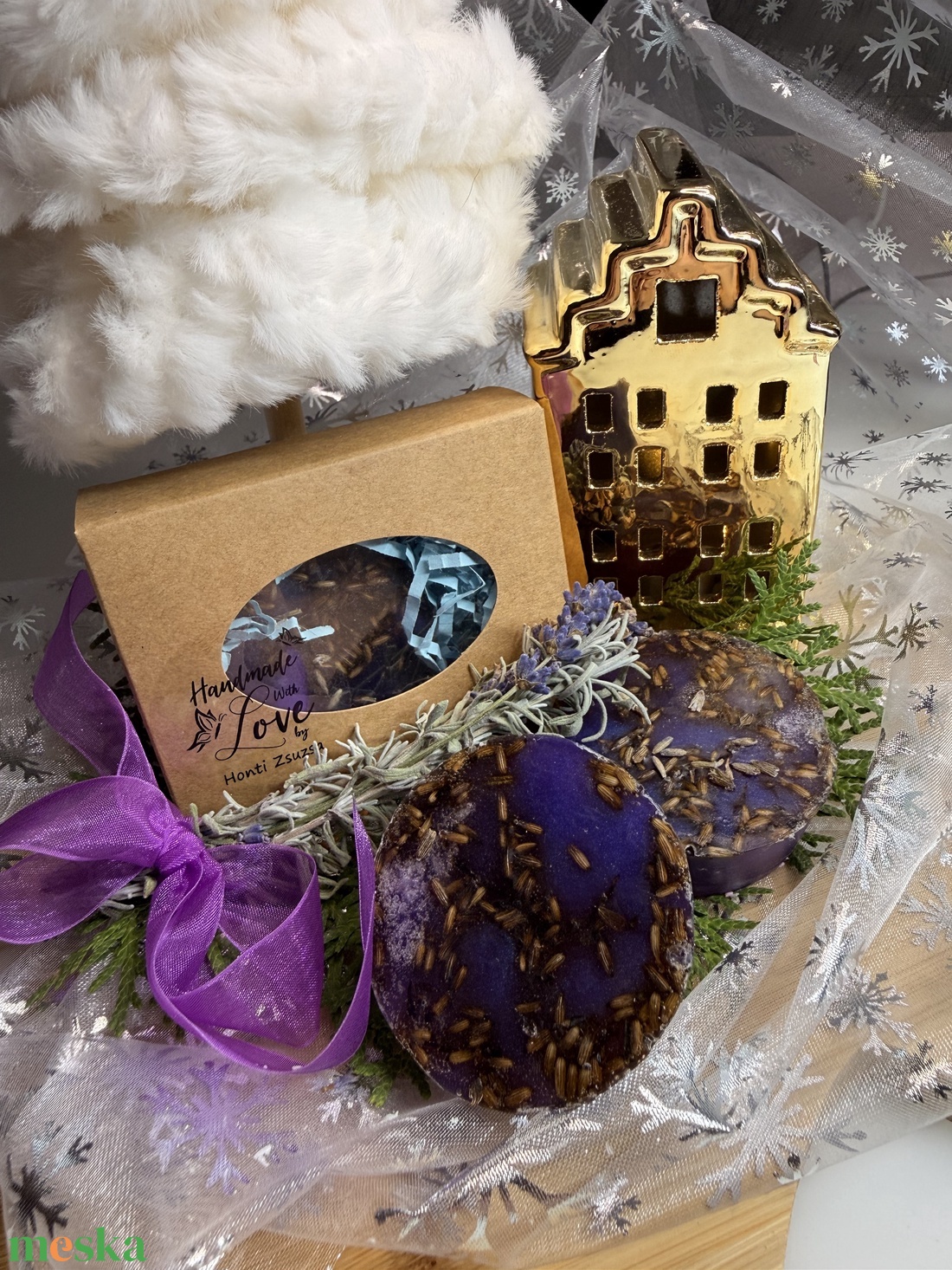 Levendulás szappan - szépségápolás - szappan & fürdés - kézműves szappan - Meska.hu