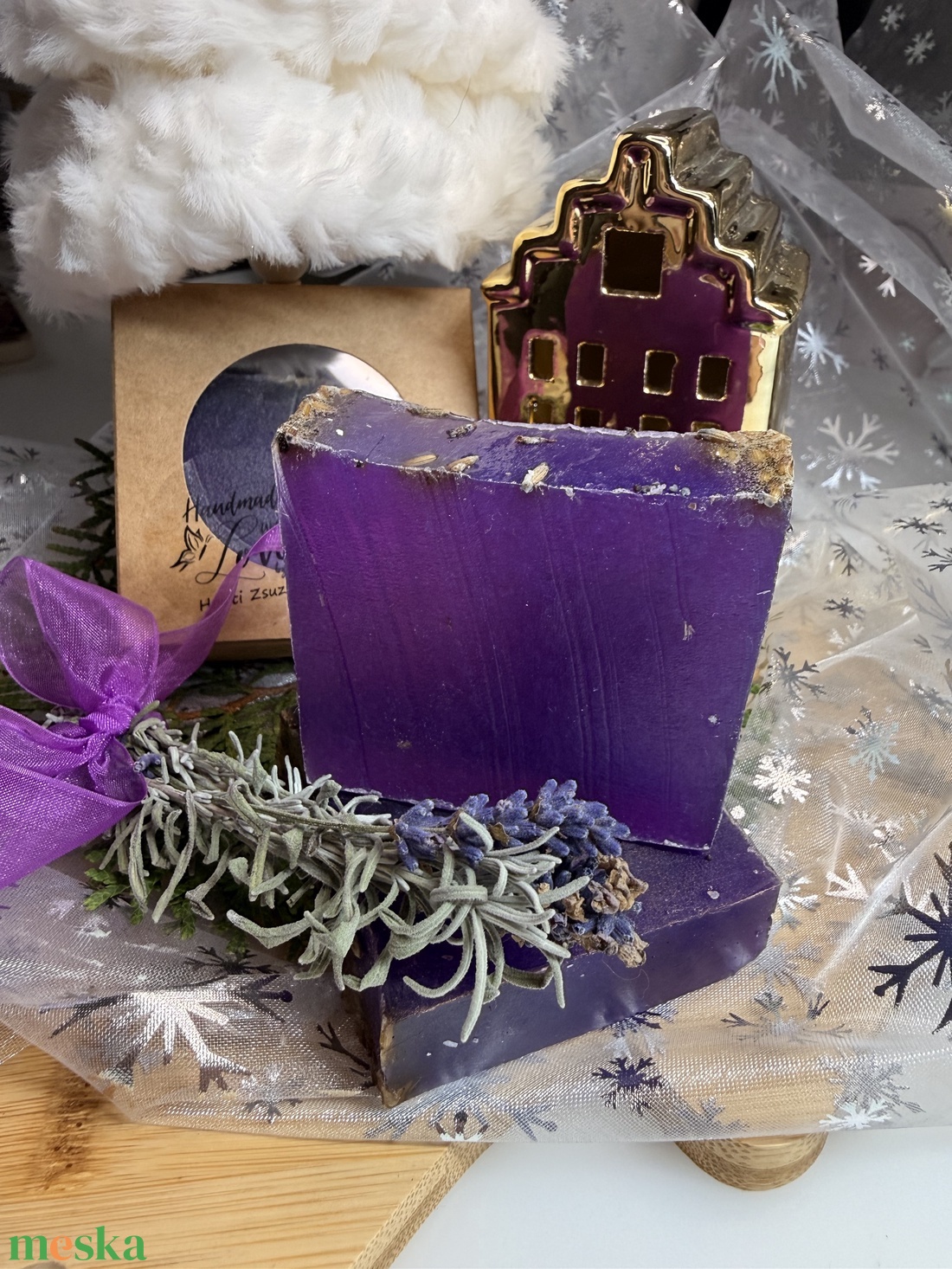 Levendulás szappan - szépségápolás - szappan & fürdés - kézműves szappan - Meska.hu