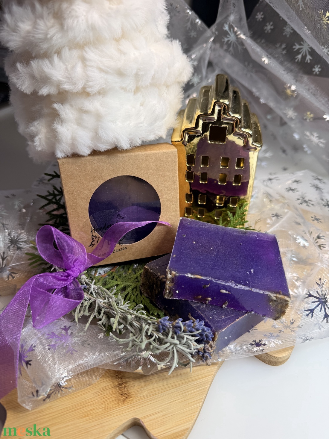 Levendulás szappan - szépségápolás - szappan & fürdés - kézműves szappan - Meska.hu