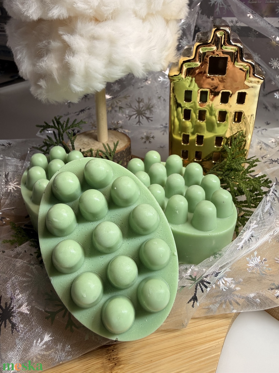 Körtés masszirozós szappan - szépségápolás - szappan & fürdés - kézműves szappan - Meska.hu