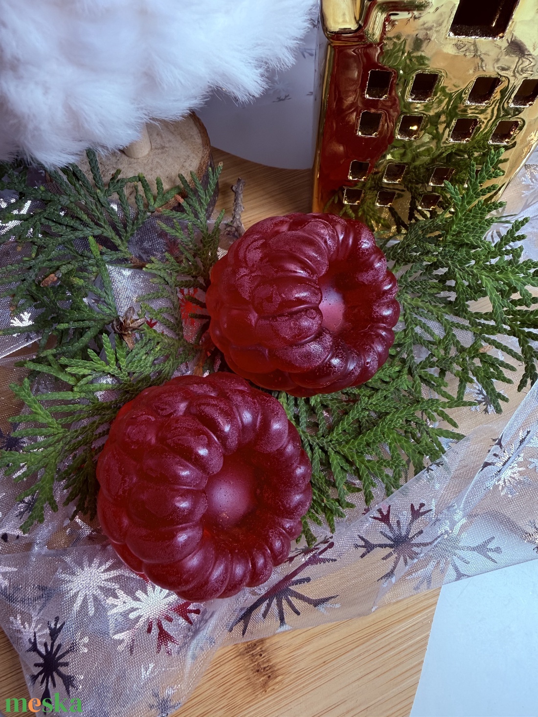 Málnás szappan - szépségápolás - szappan & fürdés - kézműves szappan - Meska.hu