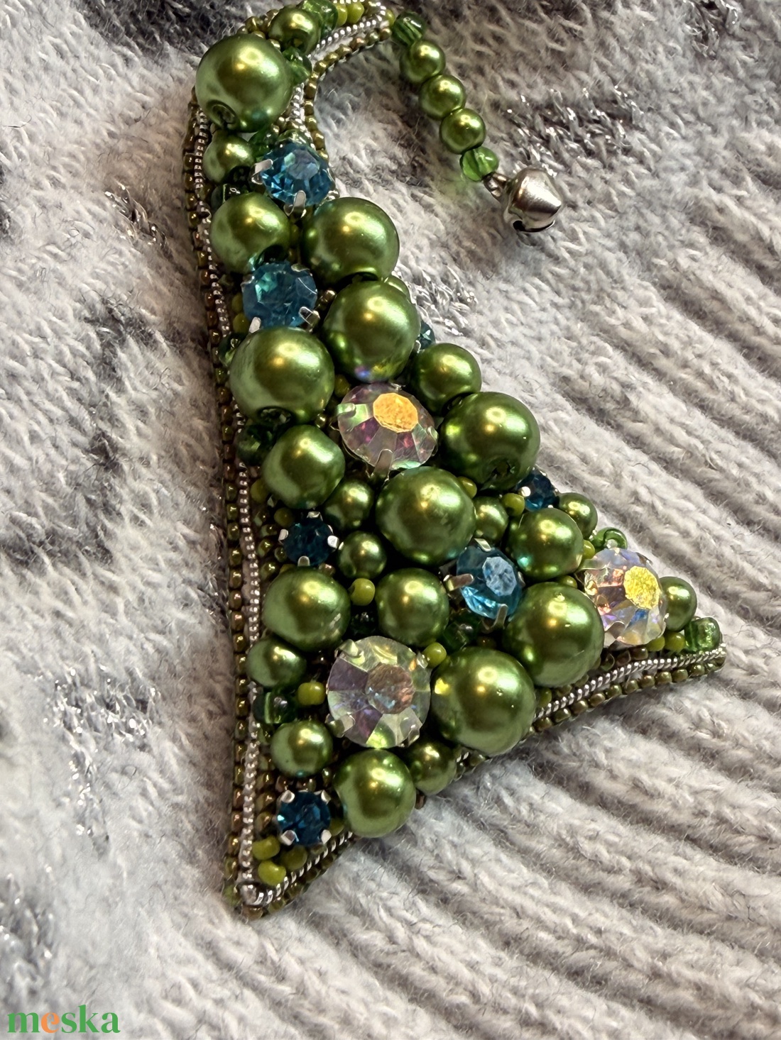 Grincsfa bross - ékszer - kitűző és bross - Meska.hu