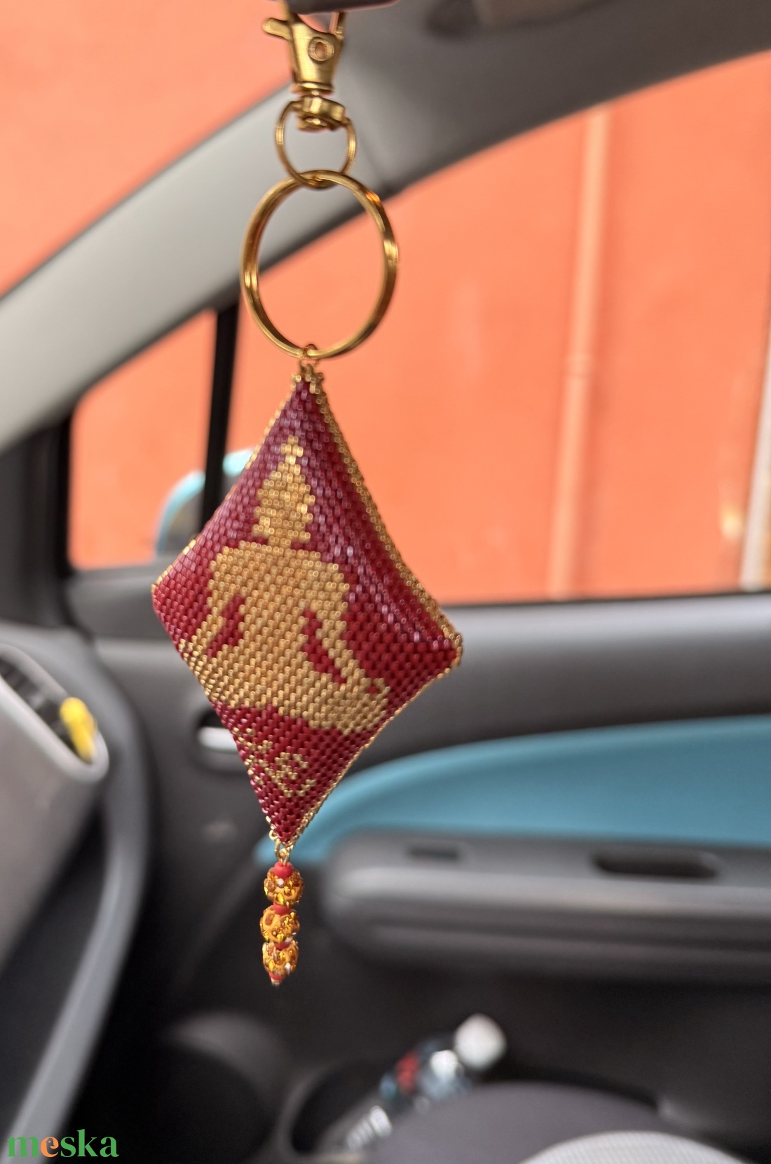 Buddhás kulcstartó, dísz - táska & tok - kulcstartó & táskadísz - kulcstartó - Meska.hu