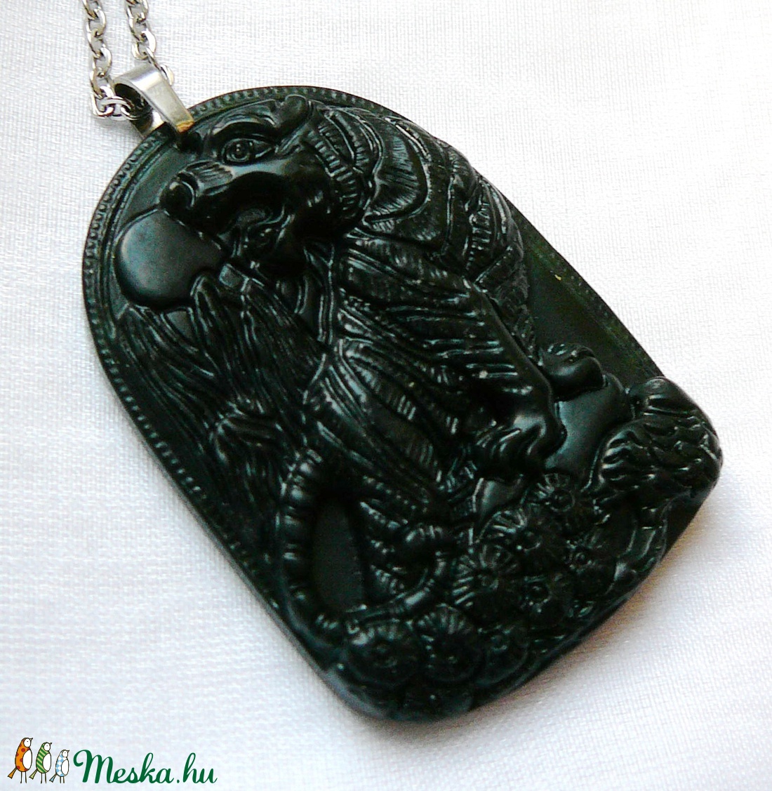 Jáde tigris medál -  - Meska.hu