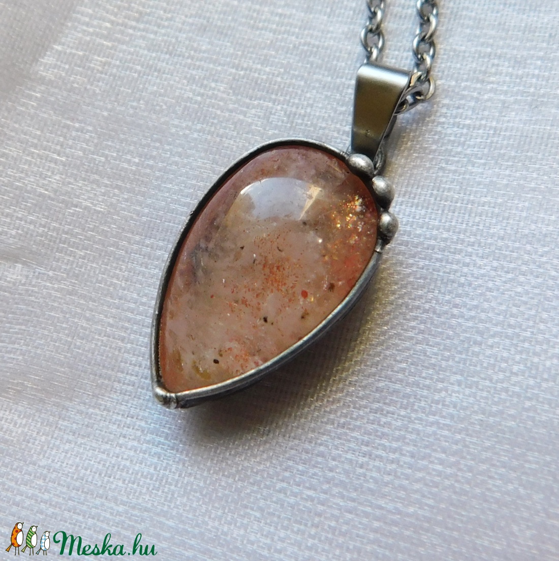 Napkő medál  - ékszer - nyaklánc - medálos nyaklánc - Meska.hu