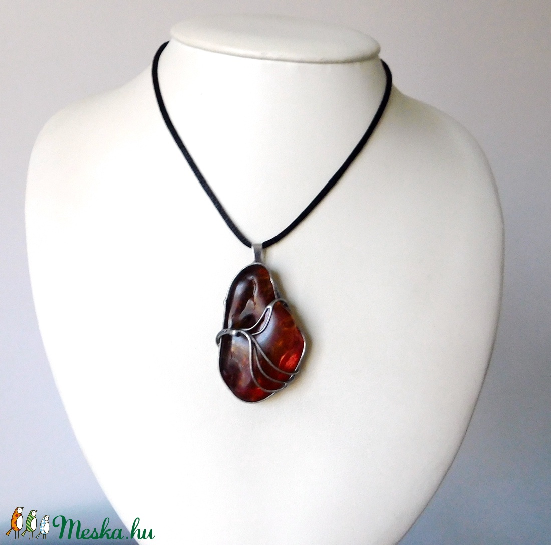 FOGLALVA! Balti borostyán medál - ékszer - nyaklánc - medálos nyaklánc - Meska.hu