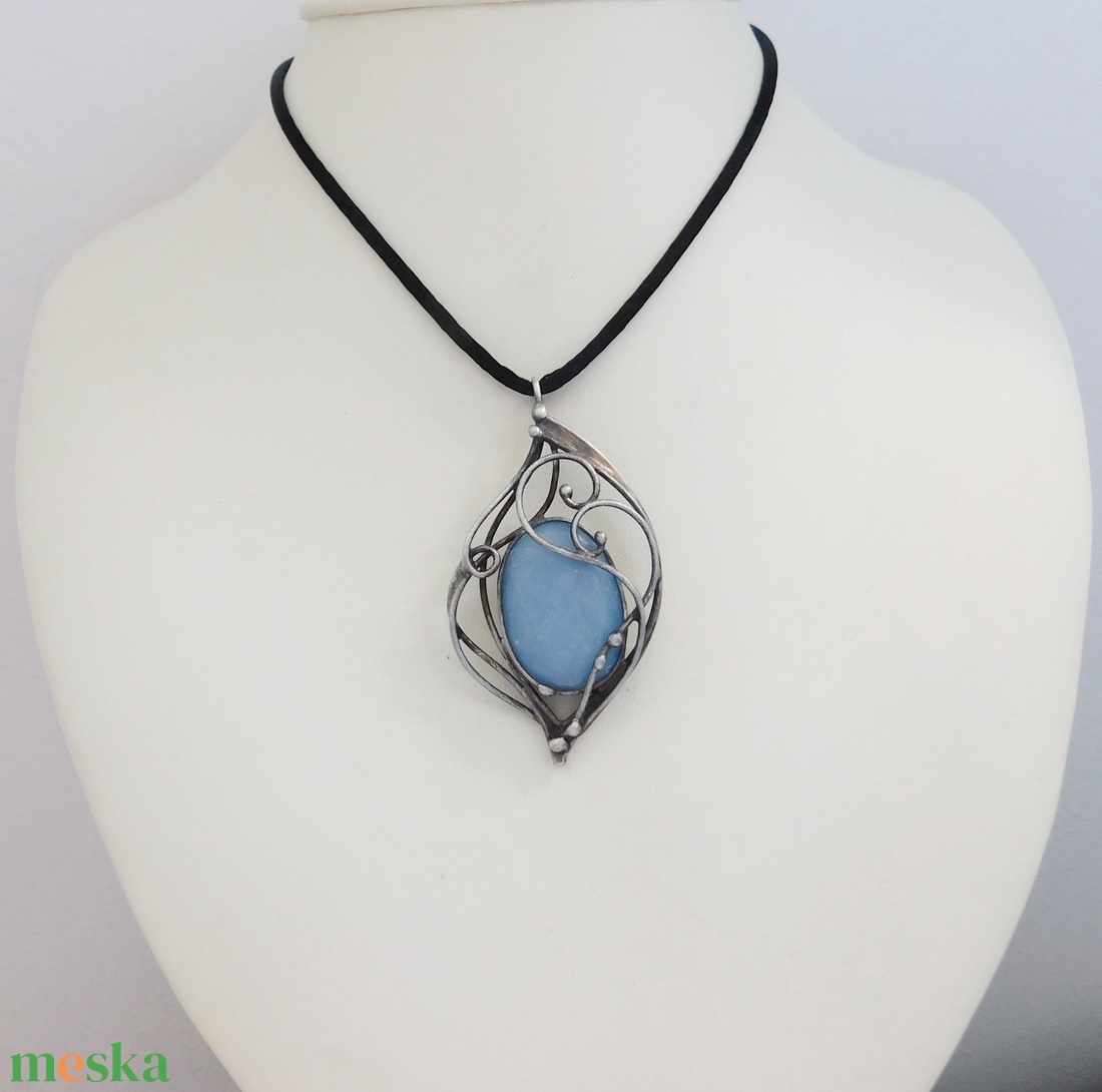  FOGLALVA! Angelit medál - ékszer - nyaklánc - medálos nyaklánc - Meska.hu