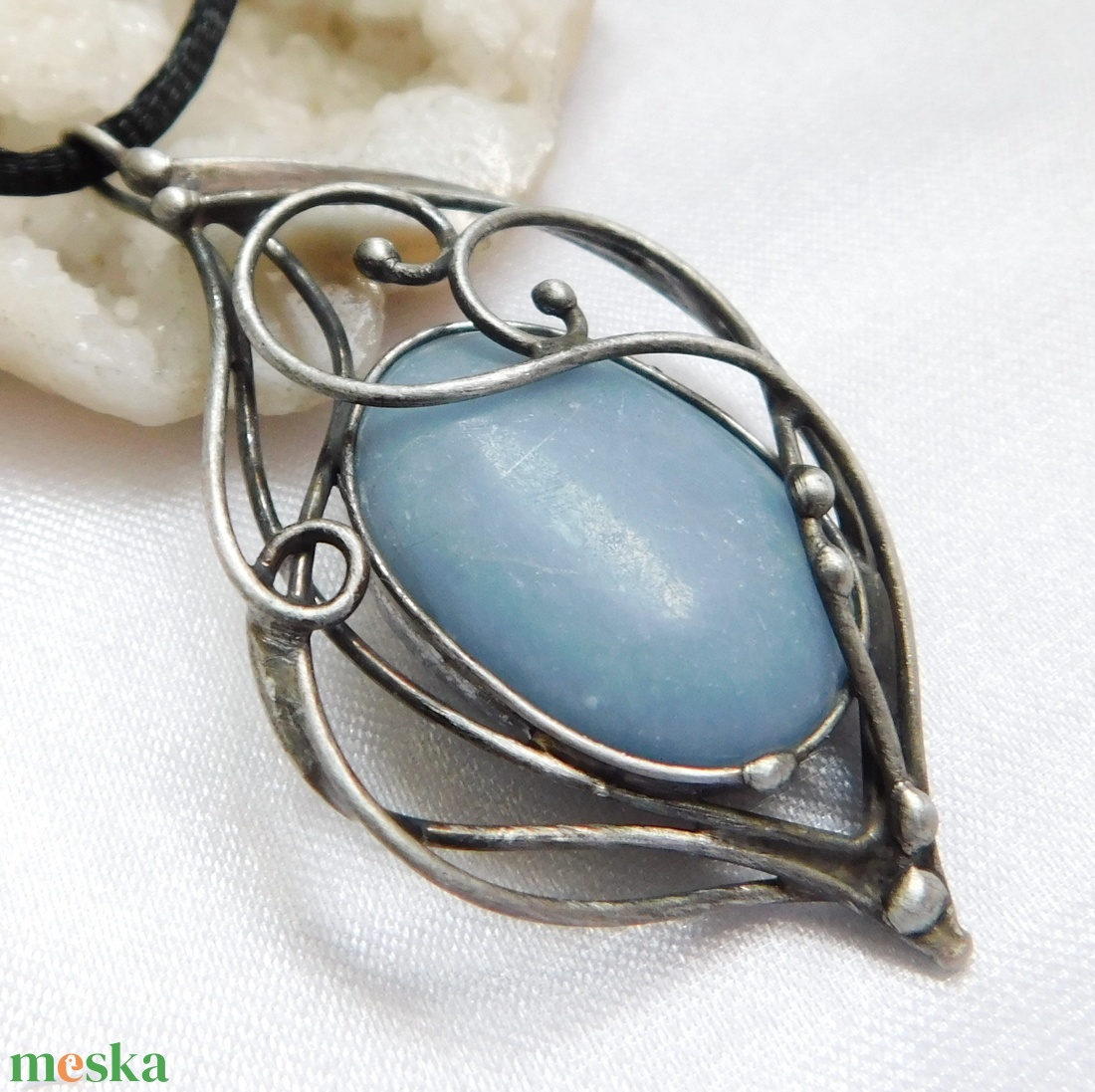  FOGLALVA! Angelit medál - ékszer - nyaklánc - medálos nyaklánc - Meska.hu