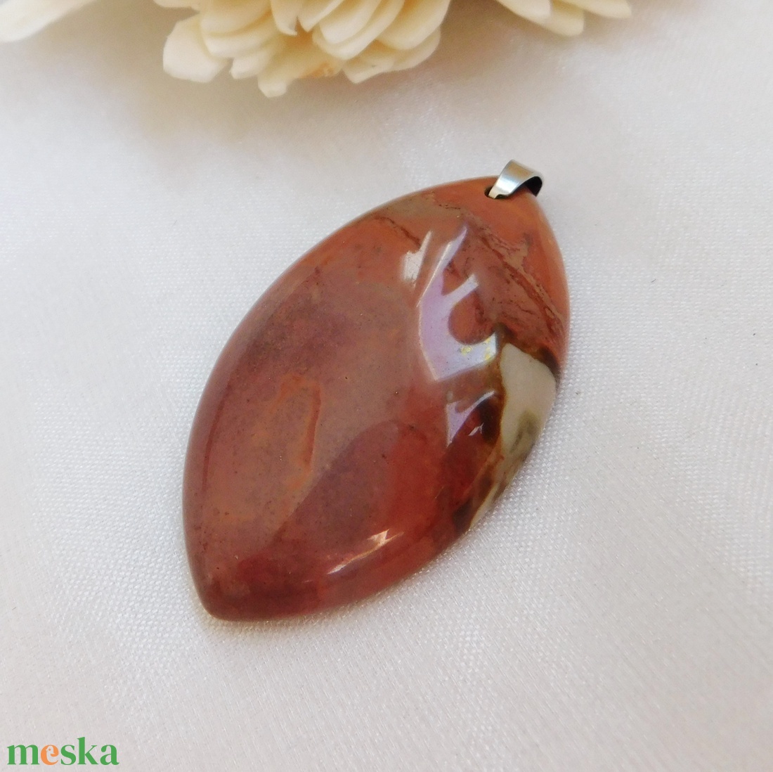 Akció! Polikróm jáspis  - ékszer - nyaklánc - medálos nyaklánc - Meska.hu