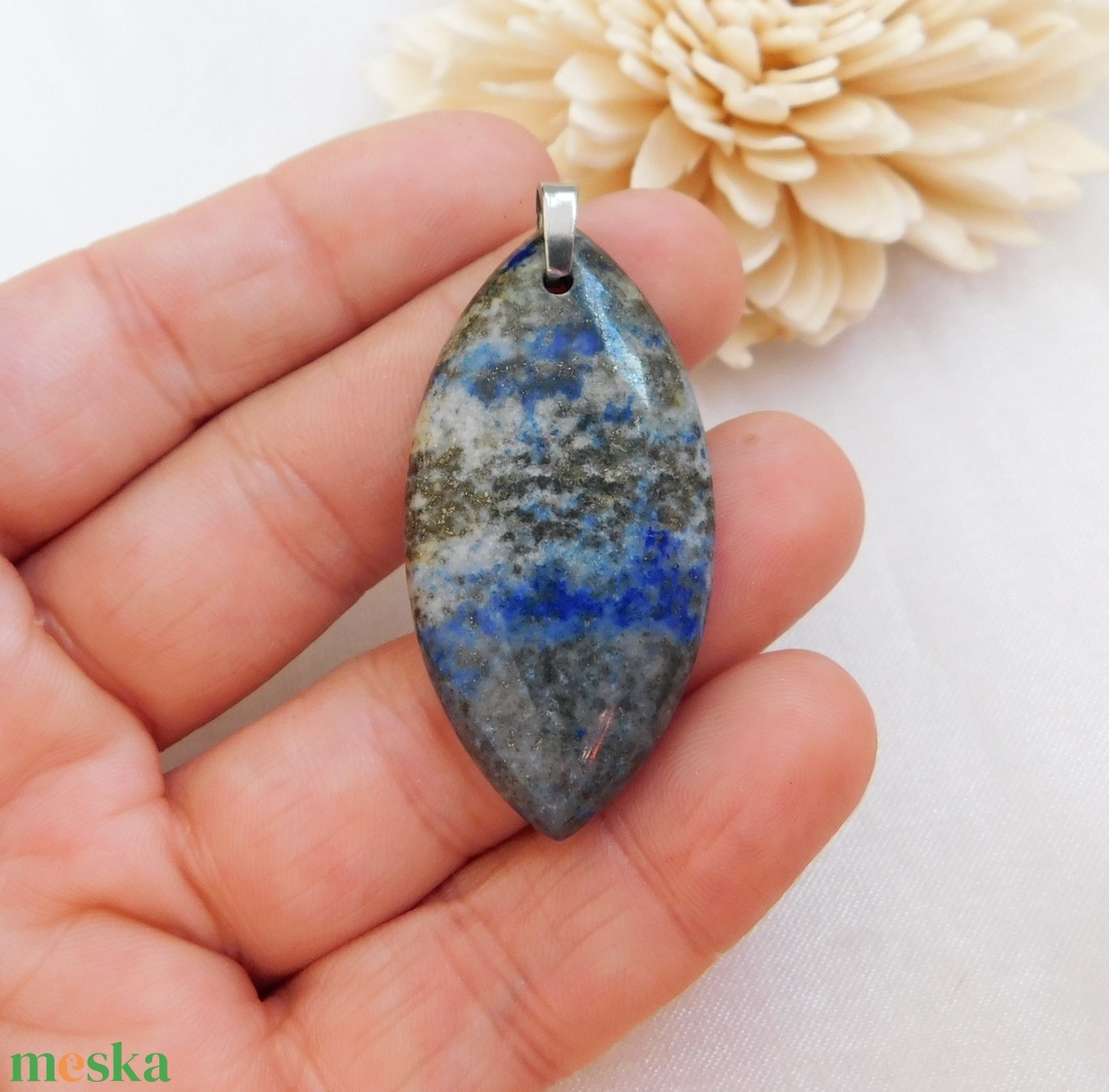 Akció! Lápisz lazuli - ékszer - nyaklánc - medál - Meska.hu