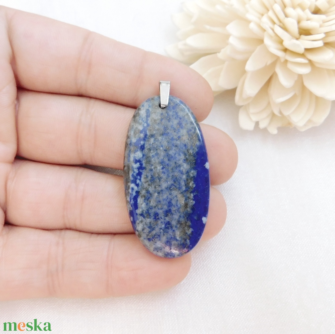 Akció! Lápisz lazuli - ékszer - nyaklánc - medál - Meska.hu
