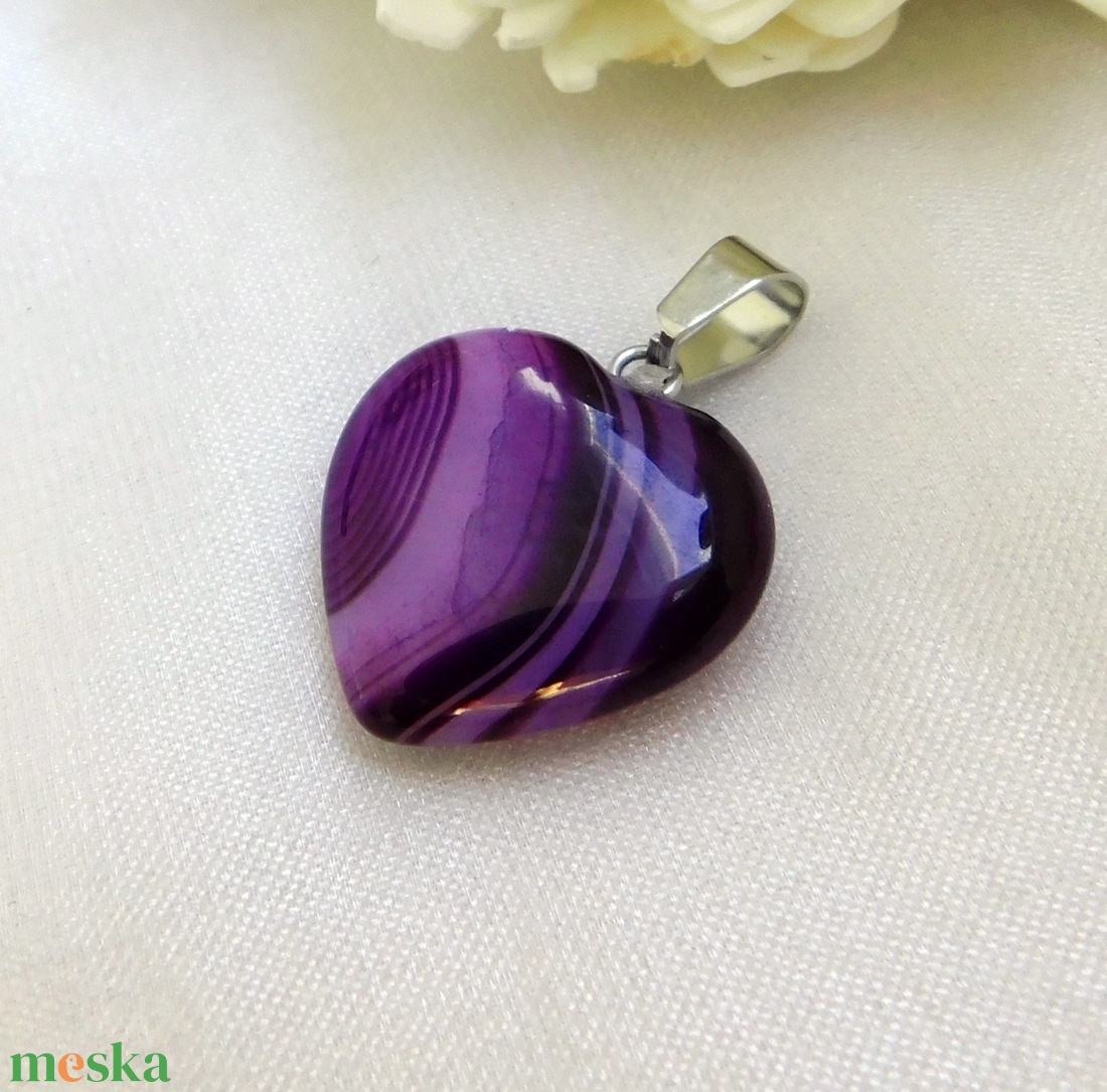 Akció! Achát  - ékszer - nyaklánc - medálos nyaklánc - Meska.hu