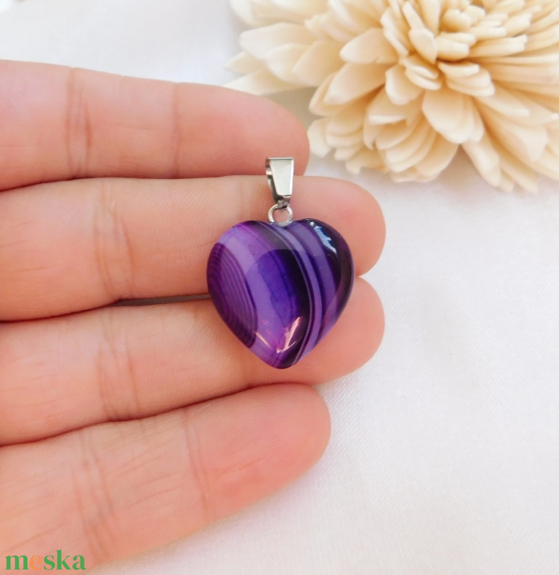 Akció! Achát  - ékszer - nyaklánc - medálos nyaklánc - Meska.hu