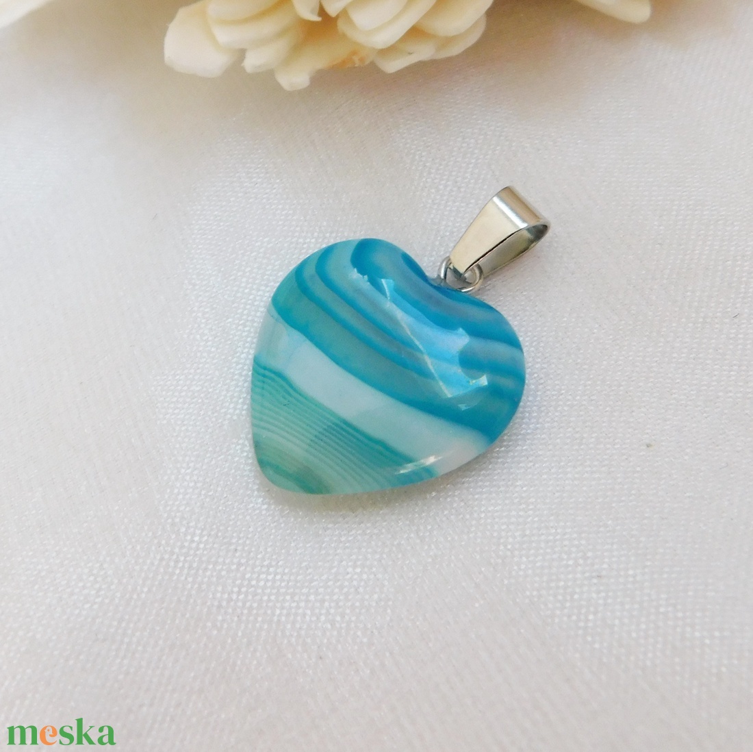 Akció! Achát  - ékszer - nyaklánc - medálos nyaklánc - Meska.hu