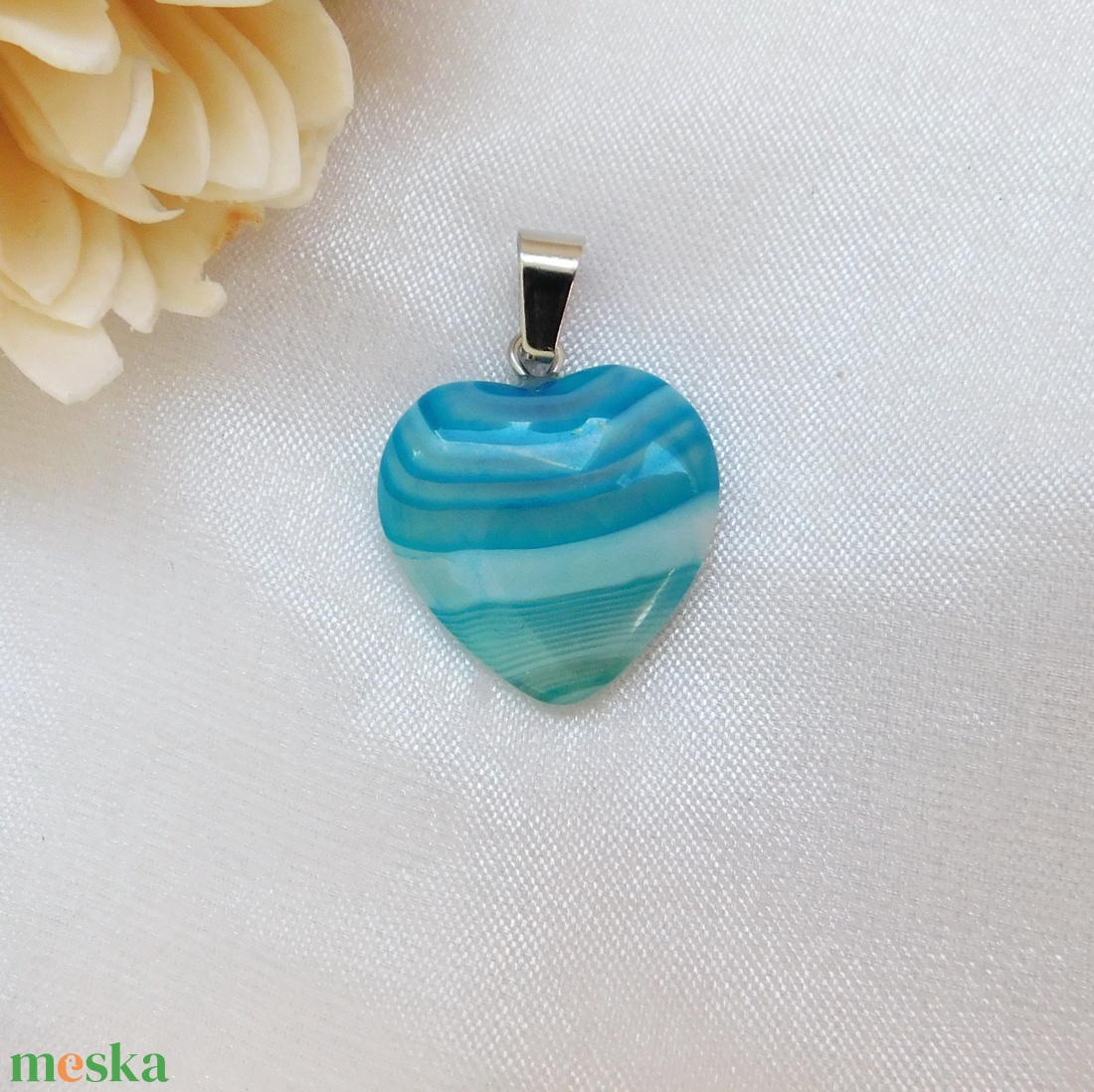 Akció! Achát  - ékszer - nyaklánc - medálos nyaklánc - Meska.hu