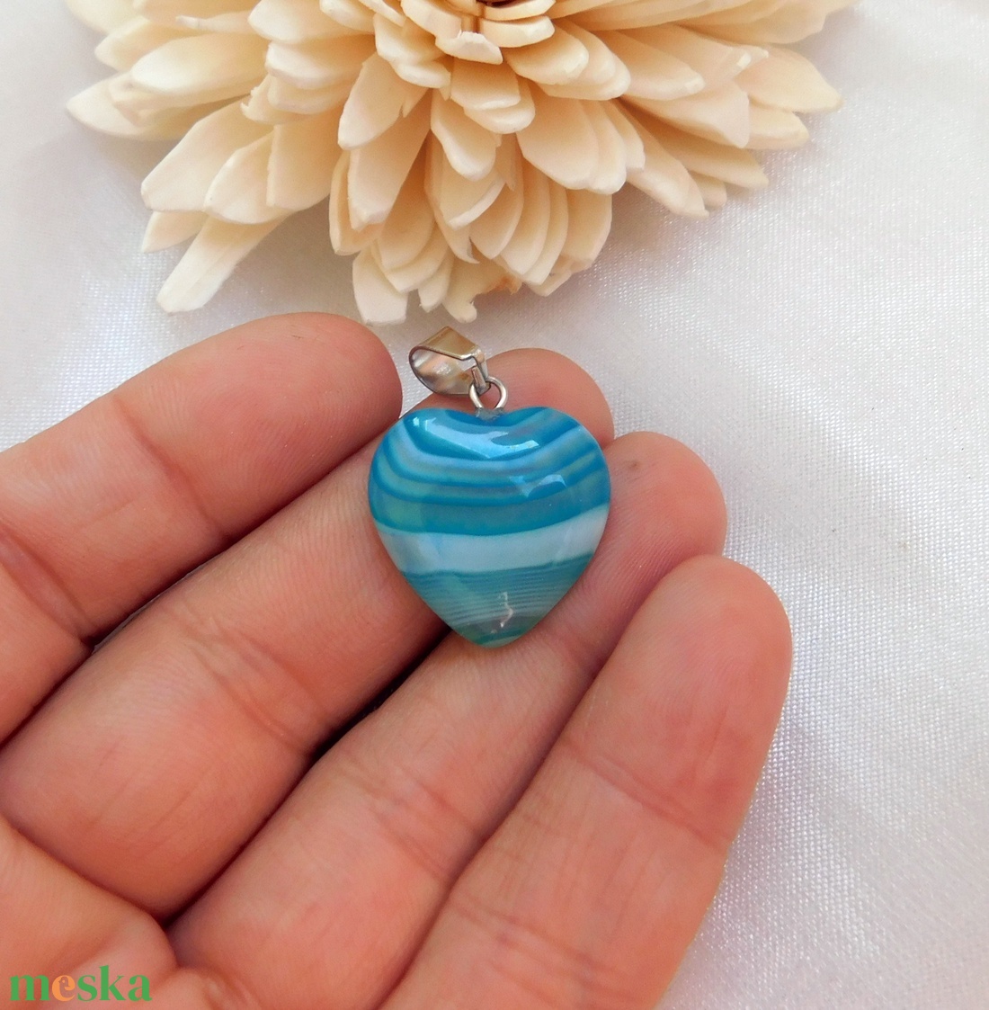 Akció! Achát  - ékszer - nyaklánc - medálos nyaklánc - Meska.hu