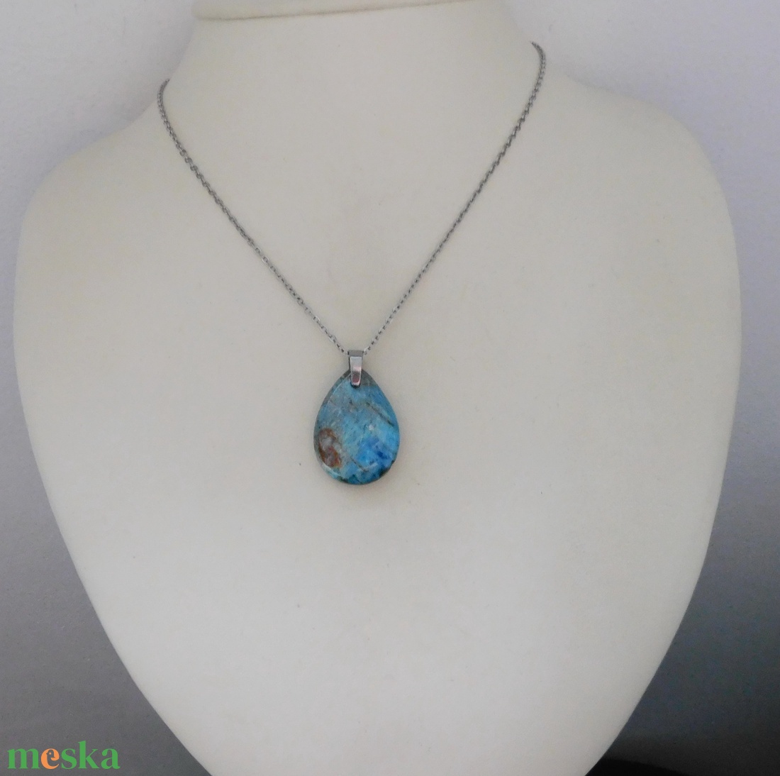 Apatit medál - ékszer - nyaklánc - medál - Meska.hu