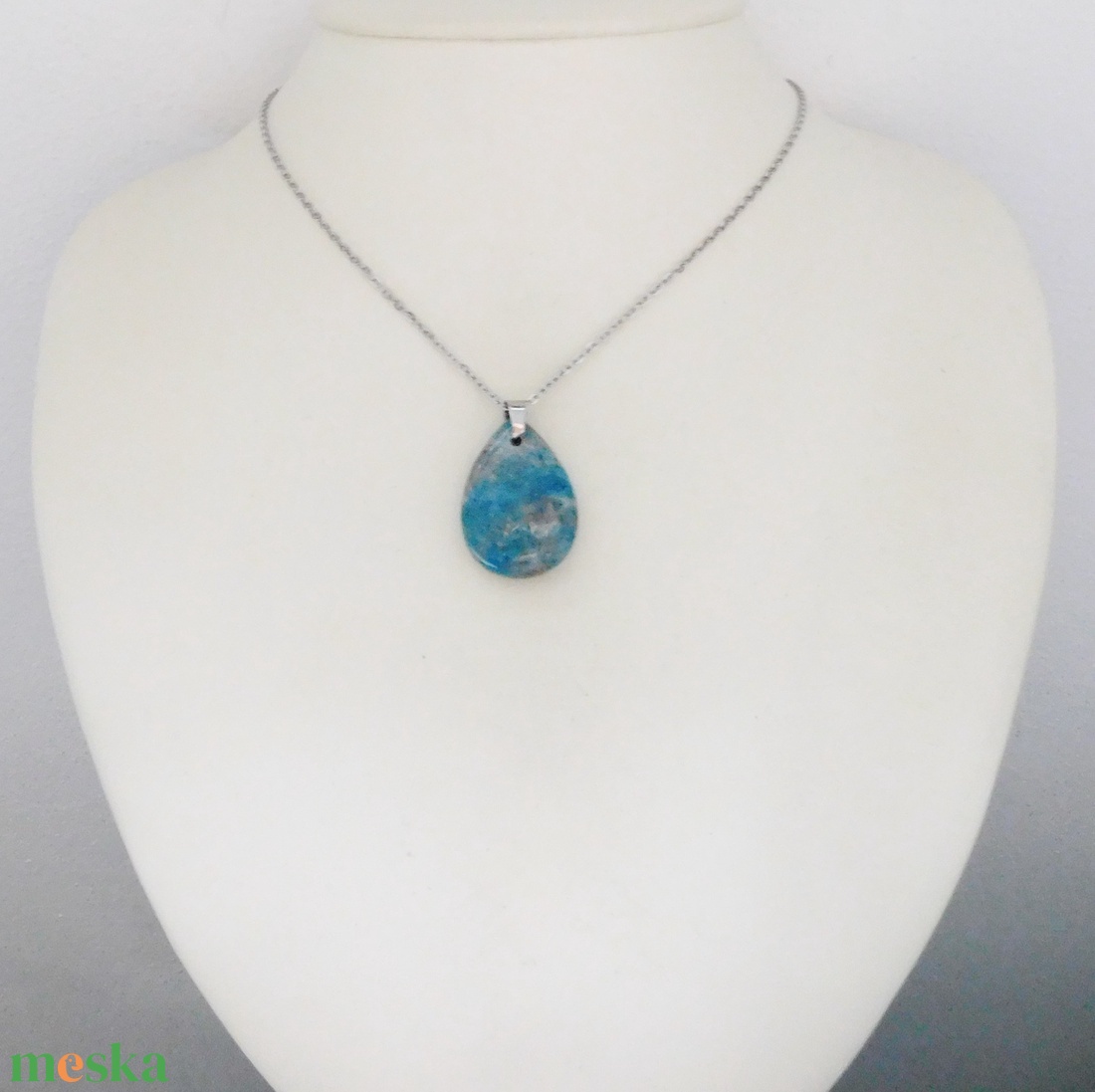 Apatit medál - ékszer - nyaklánc - medál - Meska.hu