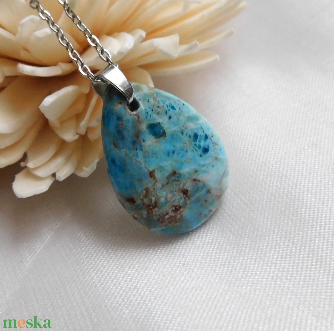 Apatit medál - ékszer - nyaklánc - medál - Meska.hu
