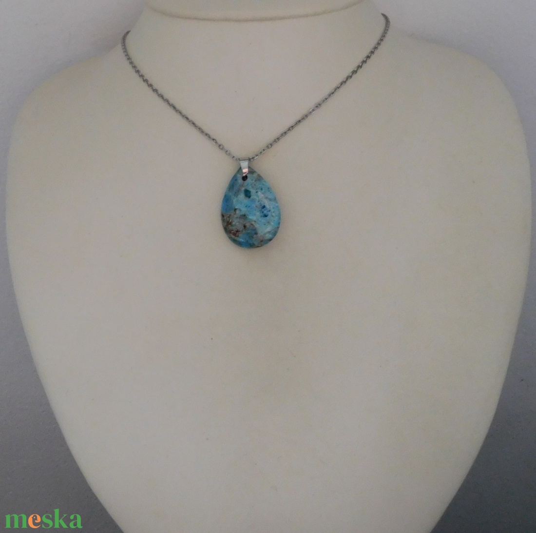 Apatit medál - ékszer - nyaklánc - medál - Meska.hu