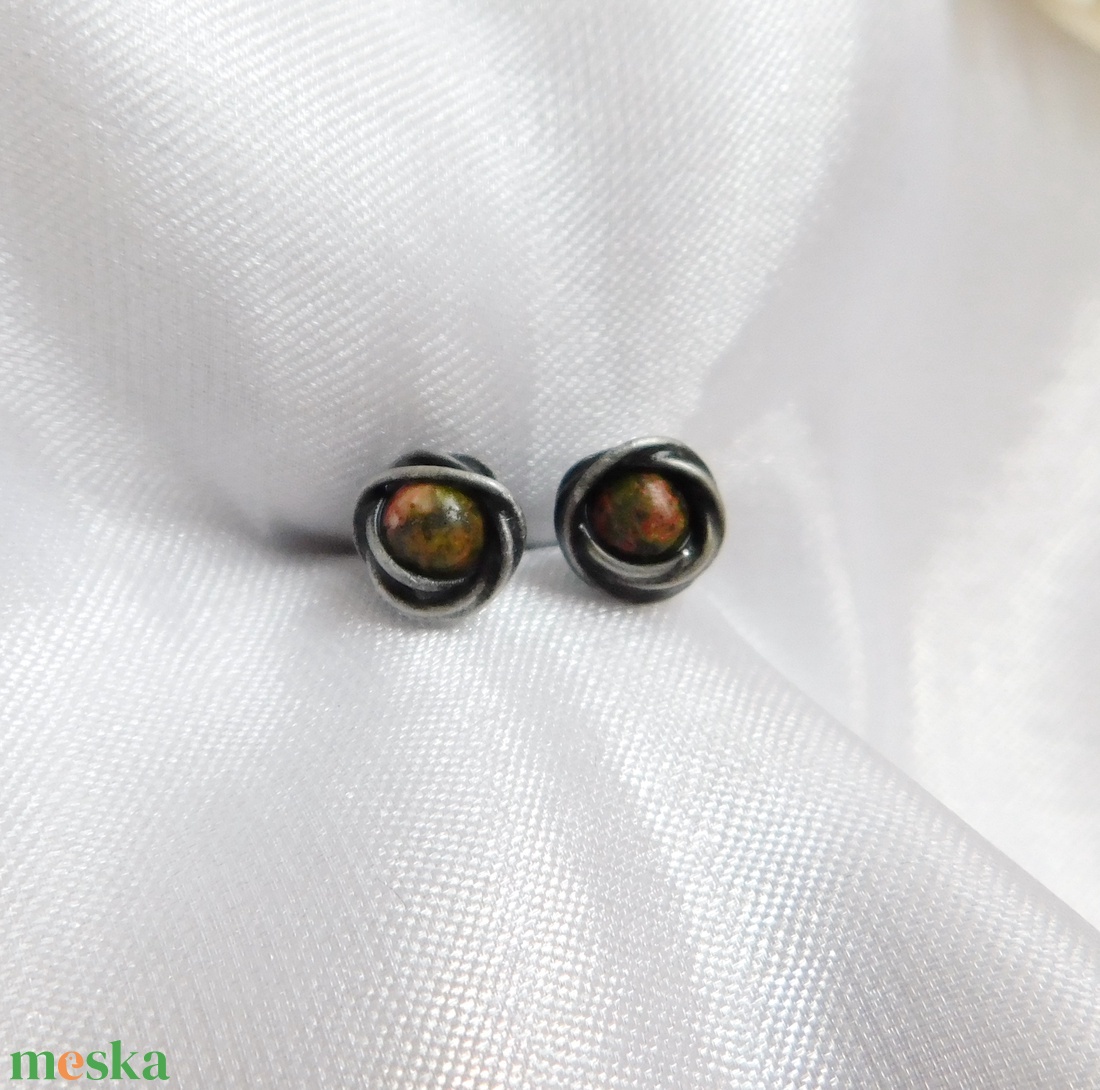 Bedugós unakit fülbevaló - ékszer - fülbevaló - lógó fülbevaló - Meska.hu