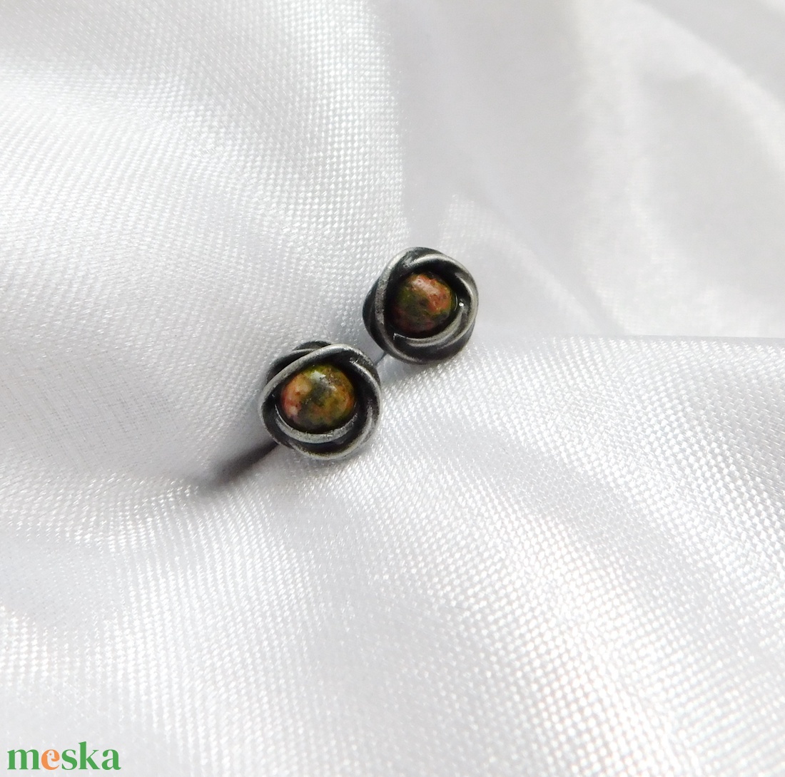 Bedugós unakit fülbevaló - ékszer - fülbevaló - lógó fülbevaló - Meska.hu