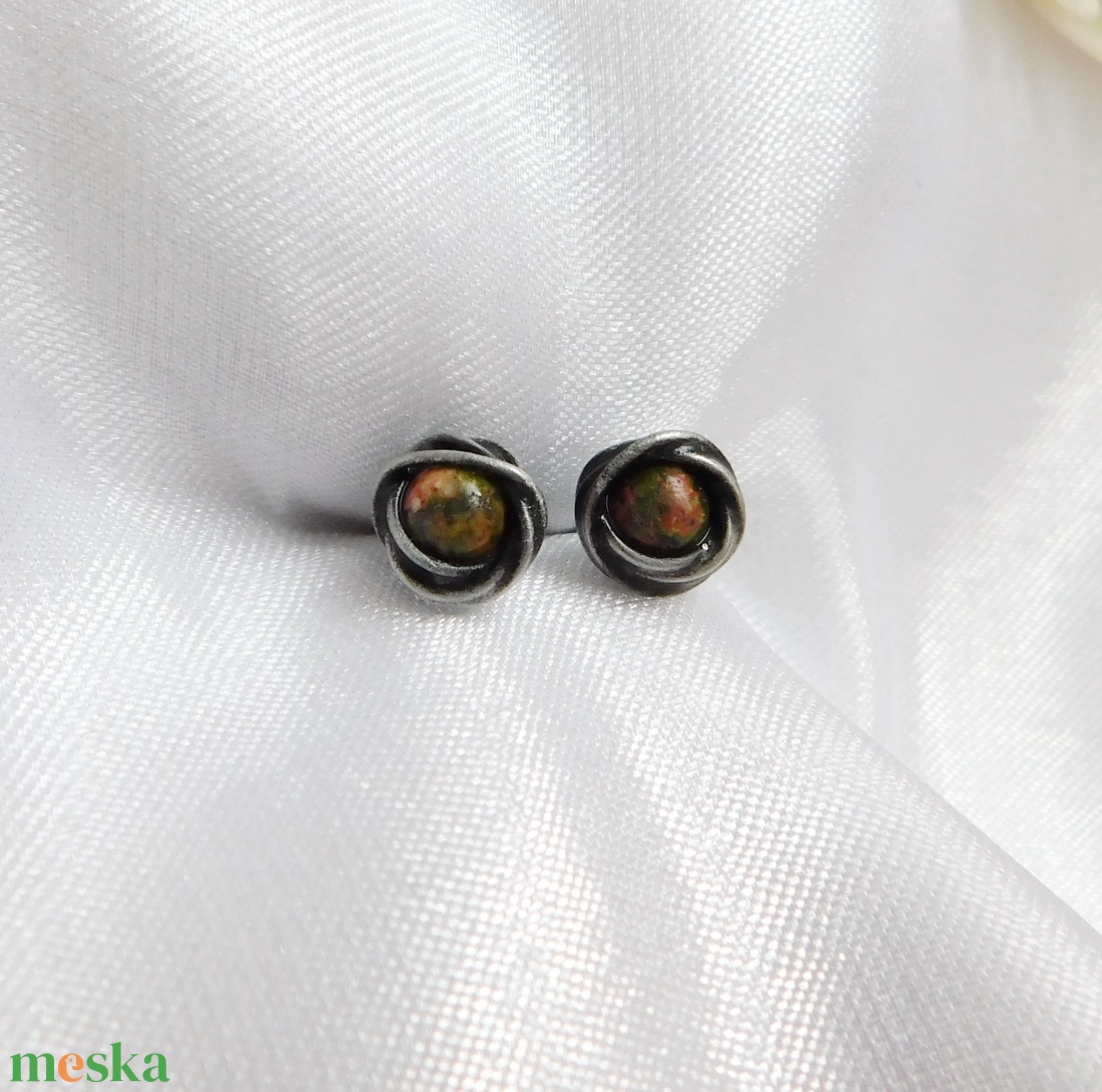 Bedugós unakit fülbevaló - ékszer - fülbevaló - lógó fülbevaló - Meska.hu