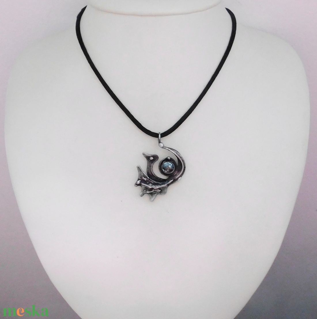 Hematit sárkány medál - ékszer - nyaklánc - medálos nyaklánc - Meska.hu