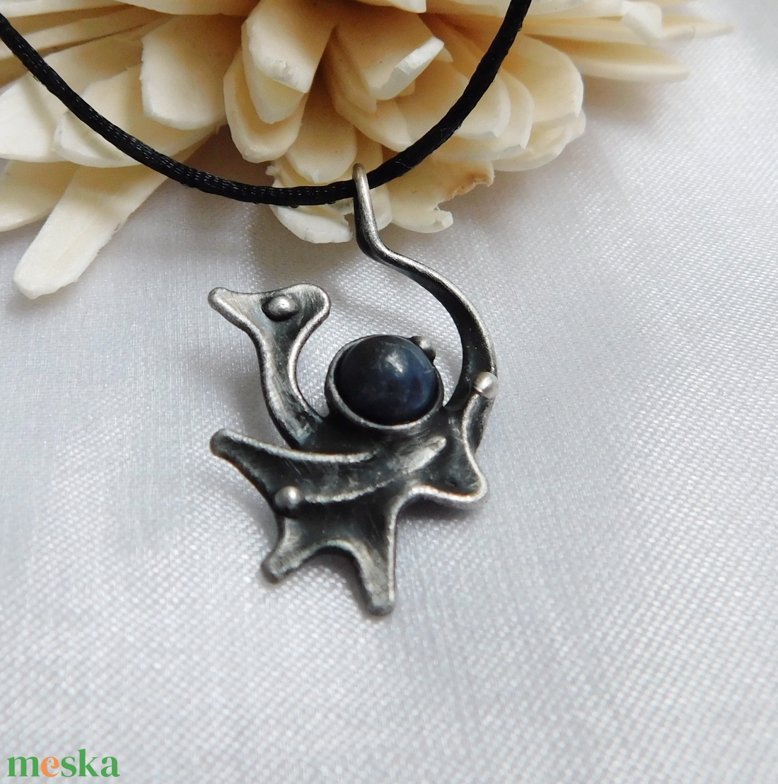 Kérésre készült! Mini szodalit sárkány medál - ékszer - nyaklánc - medálos nyaklánc - Meska.hu
