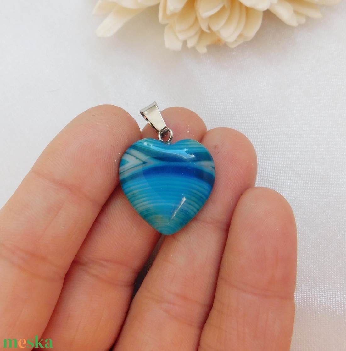 Akció! Achát  - ékszer - nyaklánc - medálos nyaklánc - Meska.hu