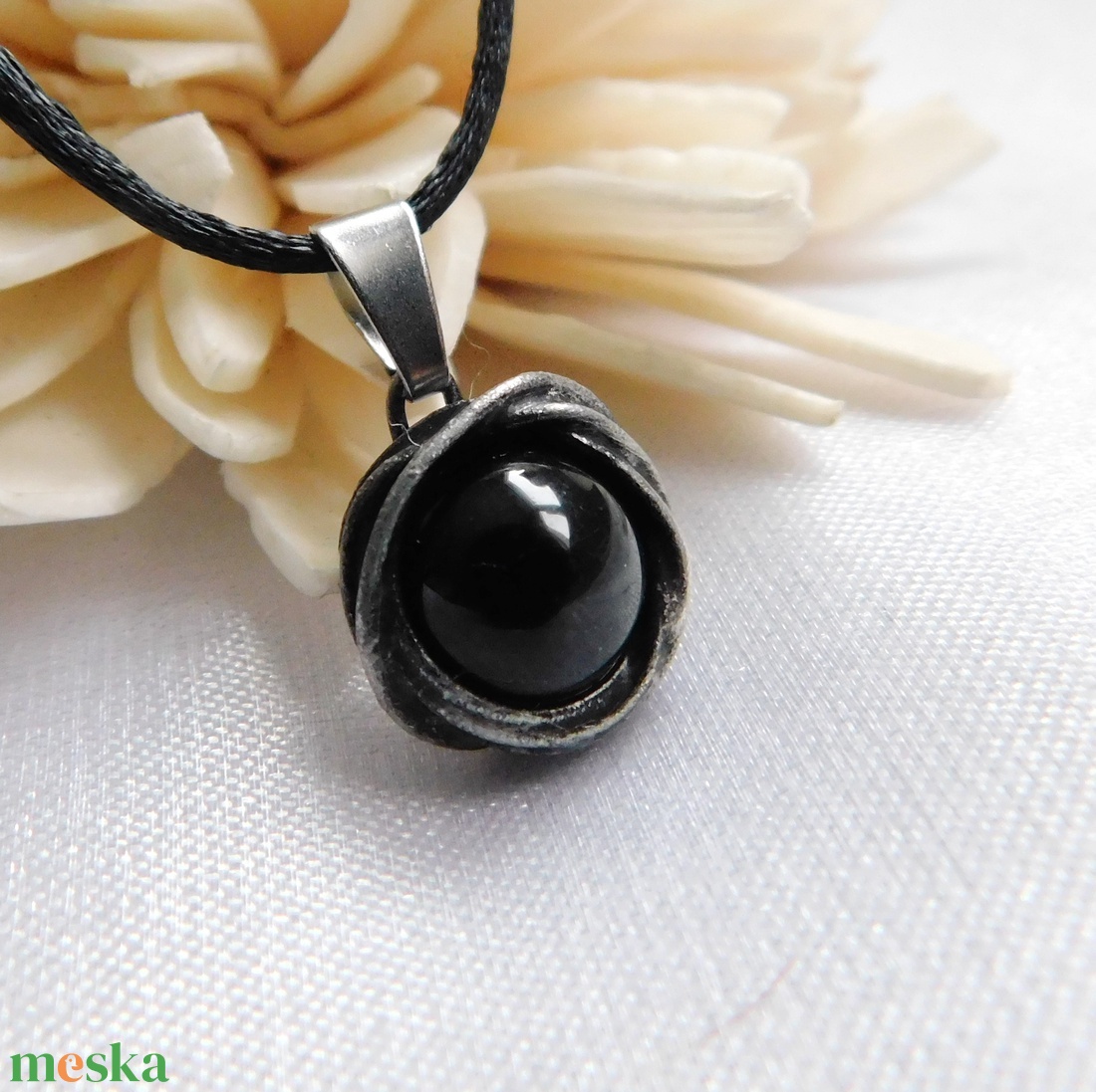 Mini turmalin medál - ékszer - nyaklánc - medál - Meska.hu