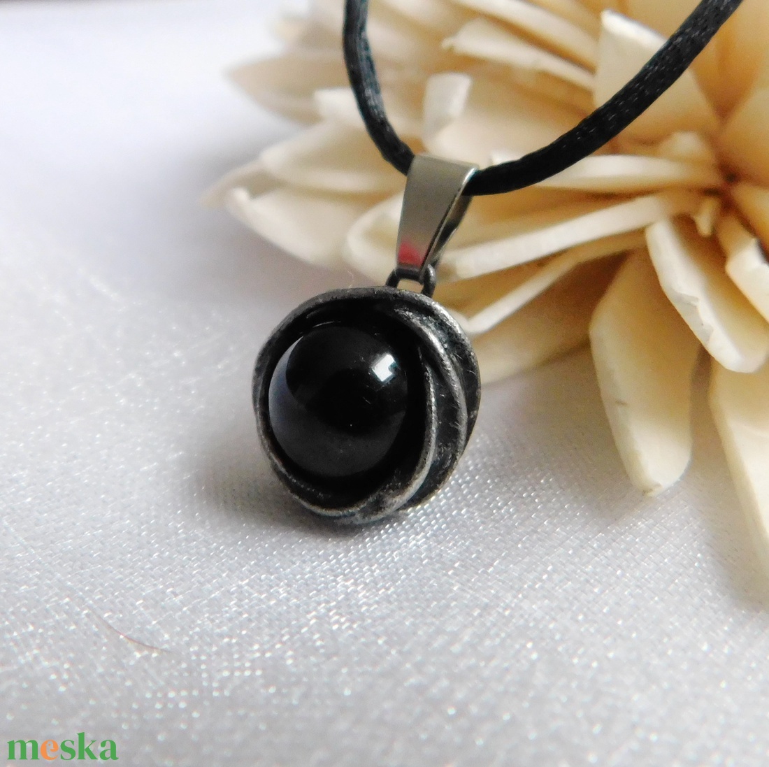 Mini turmalin medál - ékszer - nyaklánc - medál - Meska.hu