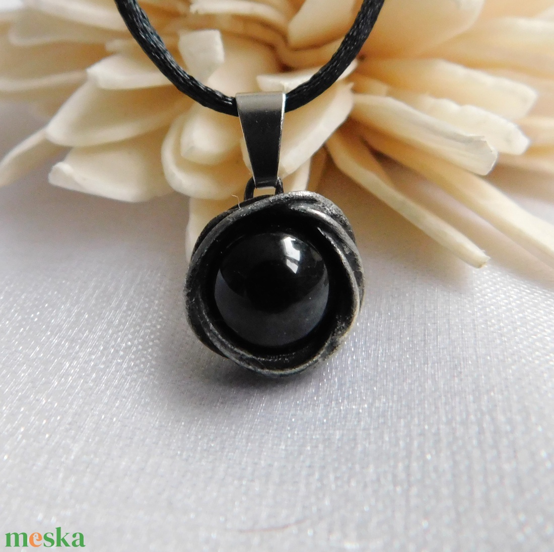 Mini turmalin medál - ékszer - nyaklánc - medál - Meska.hu