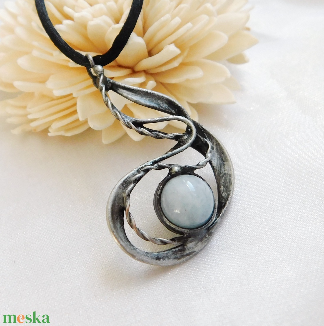 Jáde medál - ékszer - nyaklánc - medálos nyaklánc - Meska.hu