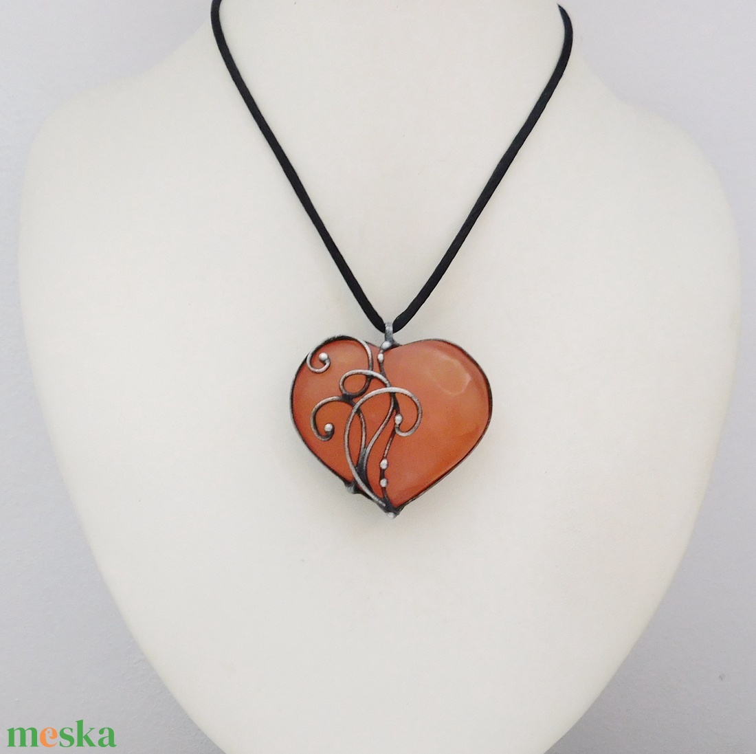 Szelenit medál  - ékszer - nyaklánc - medál - Meska.hu