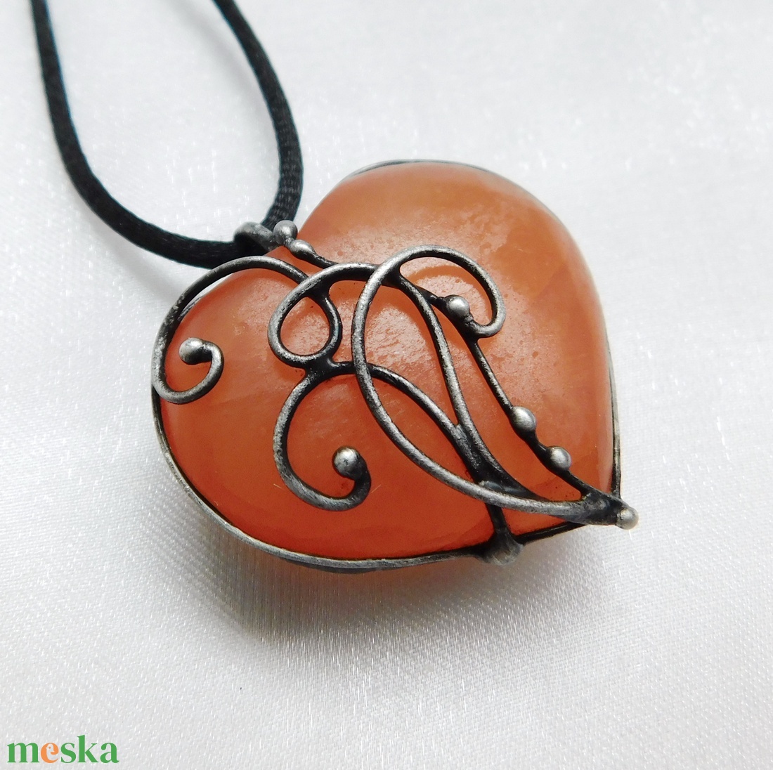 Szelenit medál  - ékszer - nyaklánc - medál - Meska.hu