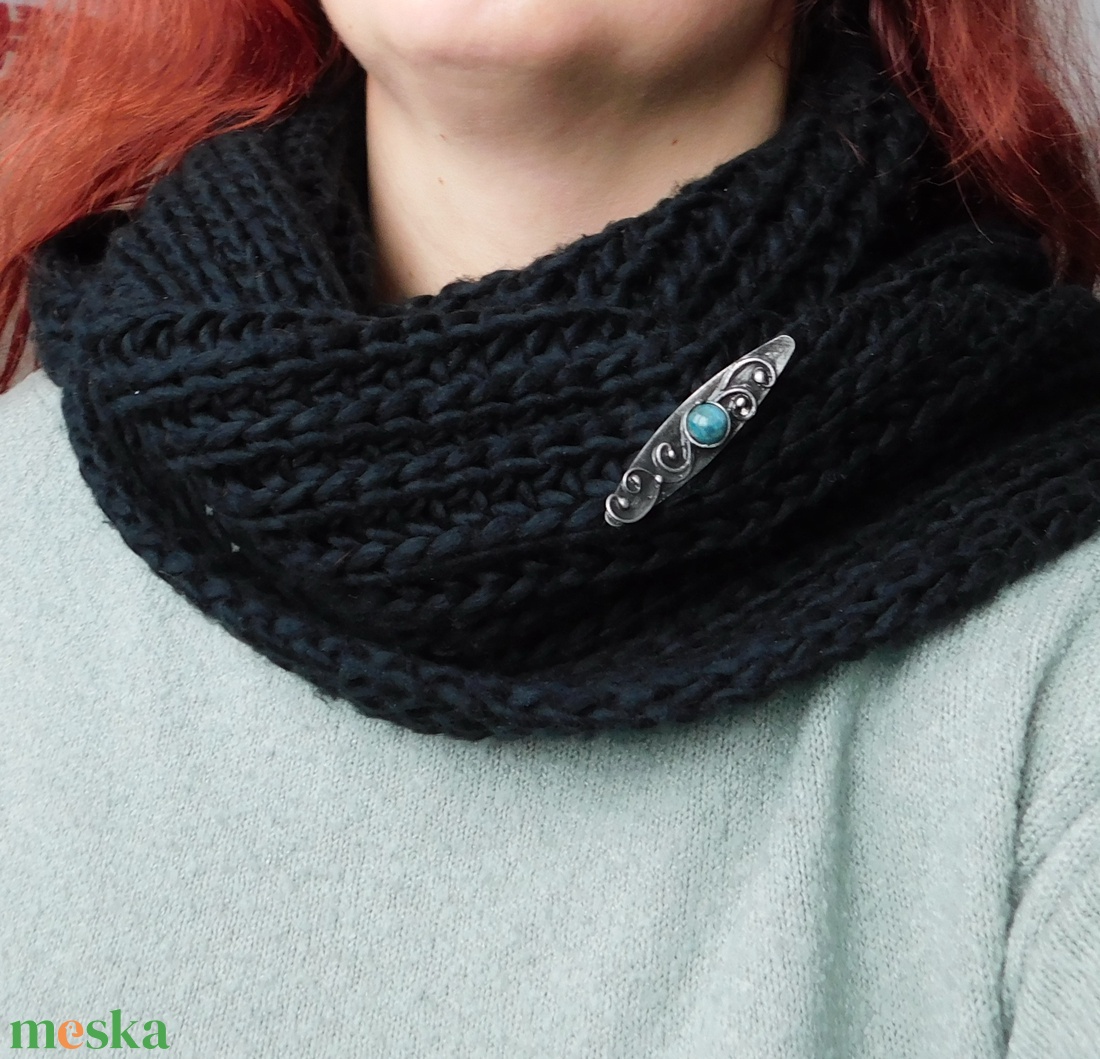 Apatit bross / kitűző - ékszer - kitűző és bross - Meska.hu