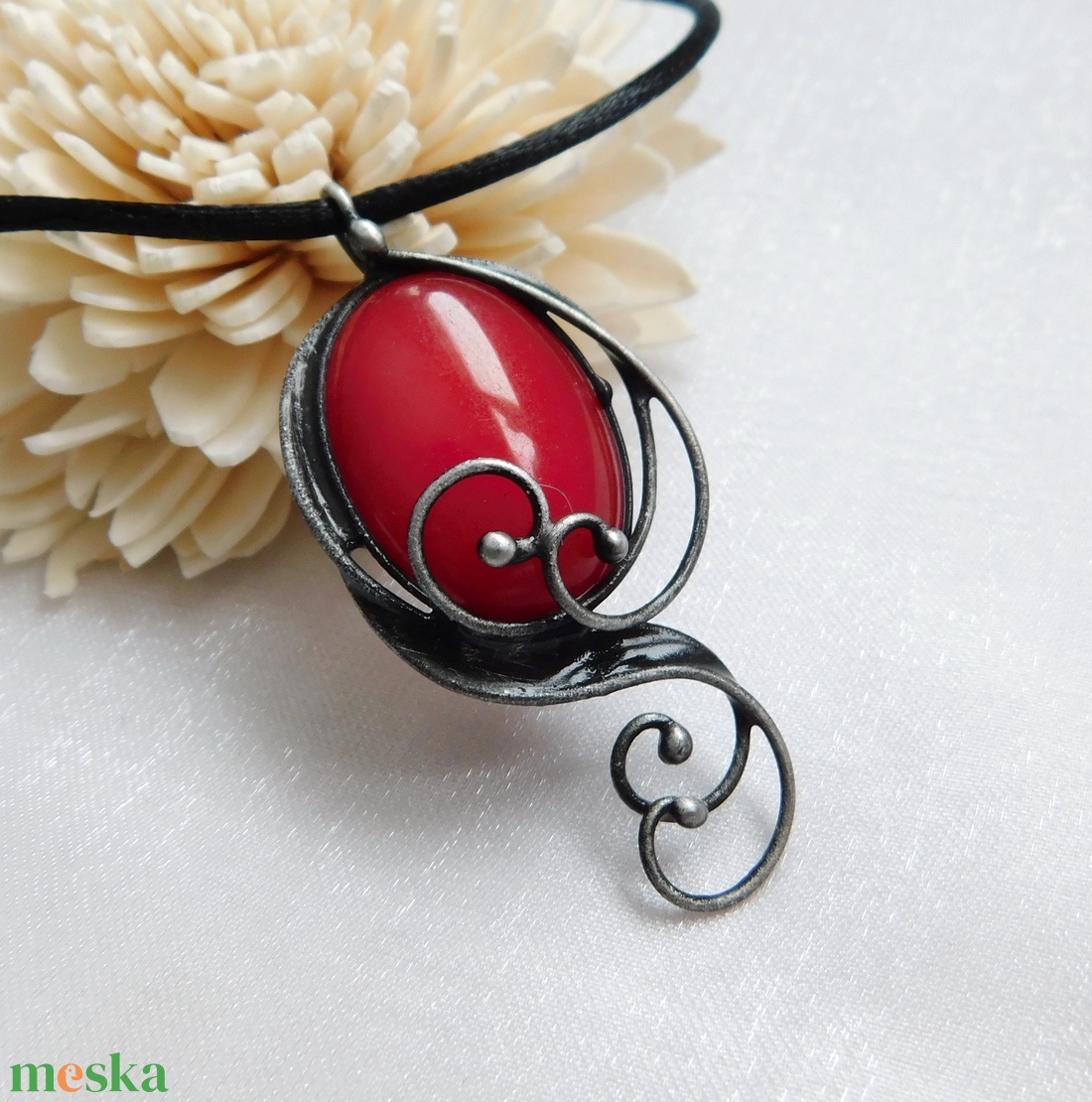 Jáde medál - ékszer - nyaklánc - medálos nyaklánc - Meska.hu