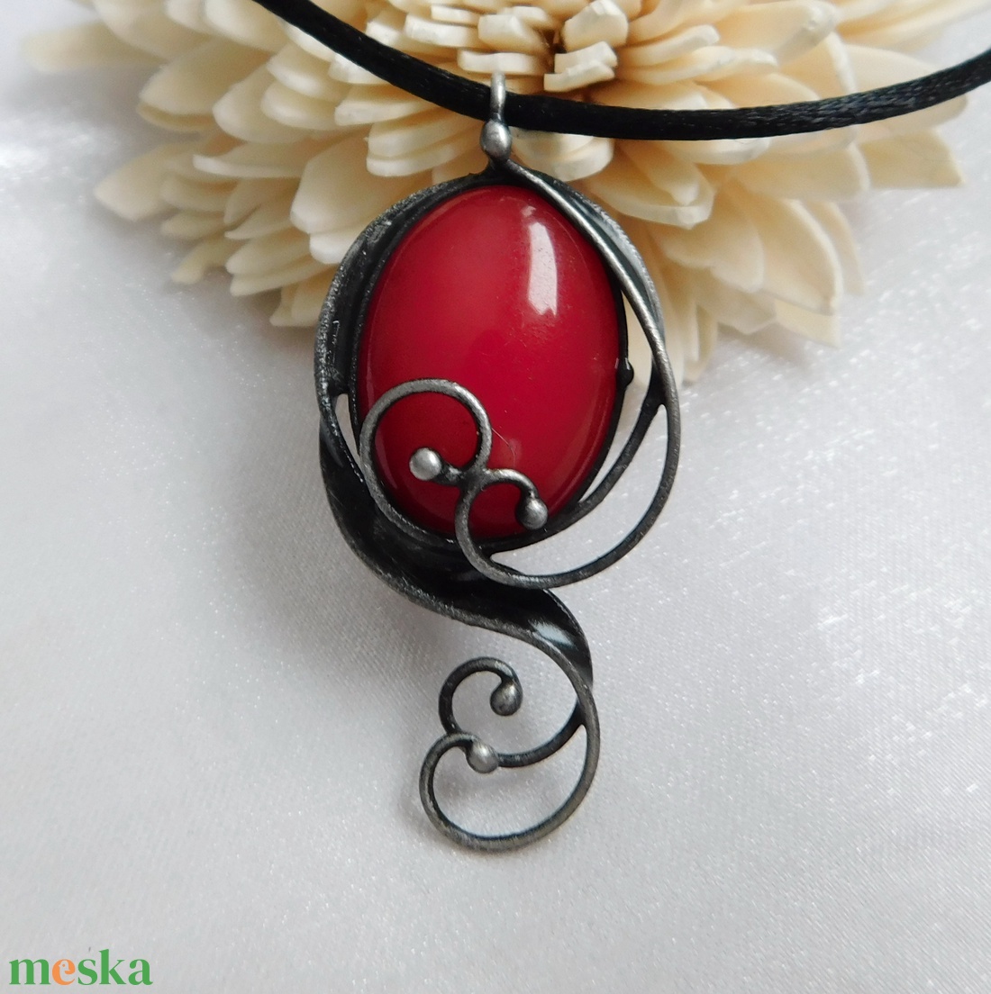 Jáde medál - ékszer - nyaklánc - medálos nyaklánc - Meska.hu