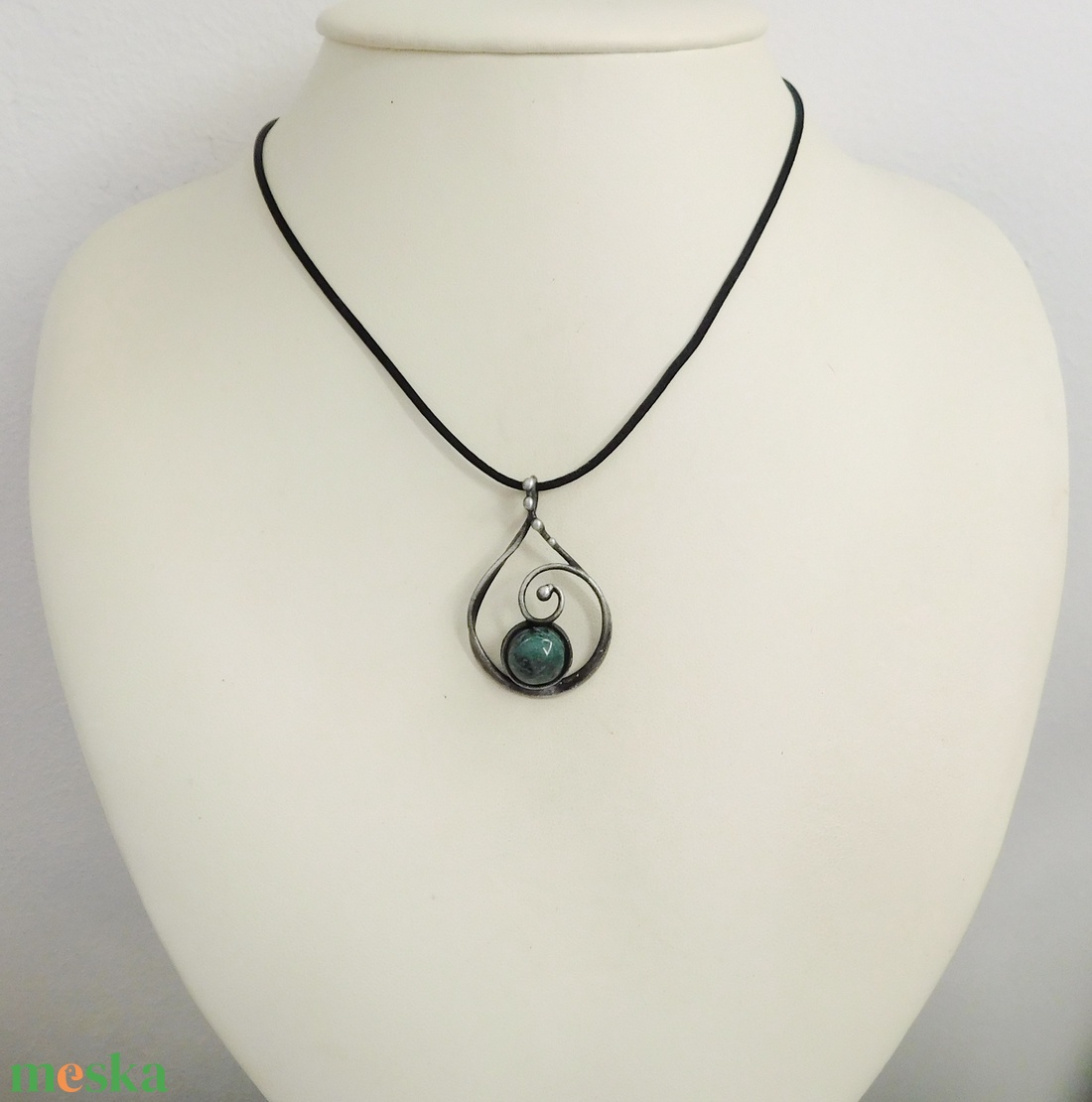 Eldarit ( kambaba jáspis ) medál - ékszer - nyaklánc - medál - Meska.hu