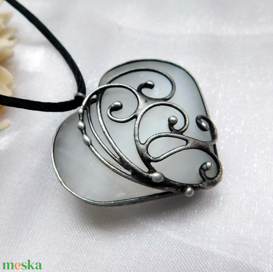 Szelenit medál  - ékszer - nyaklánc - medál - Meska.hu